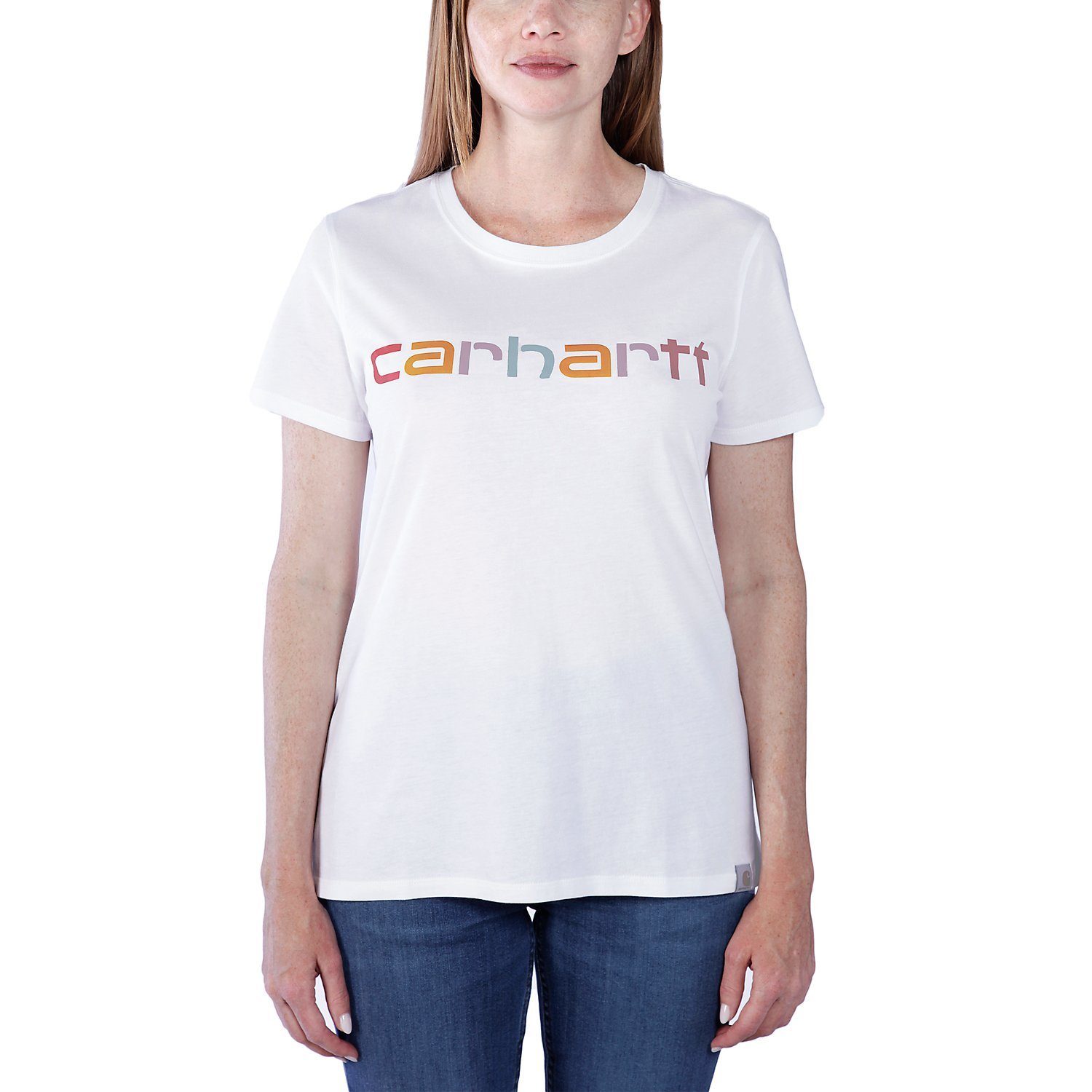 Carhartt T-Shirt Damen Multi Color Logo Graphic