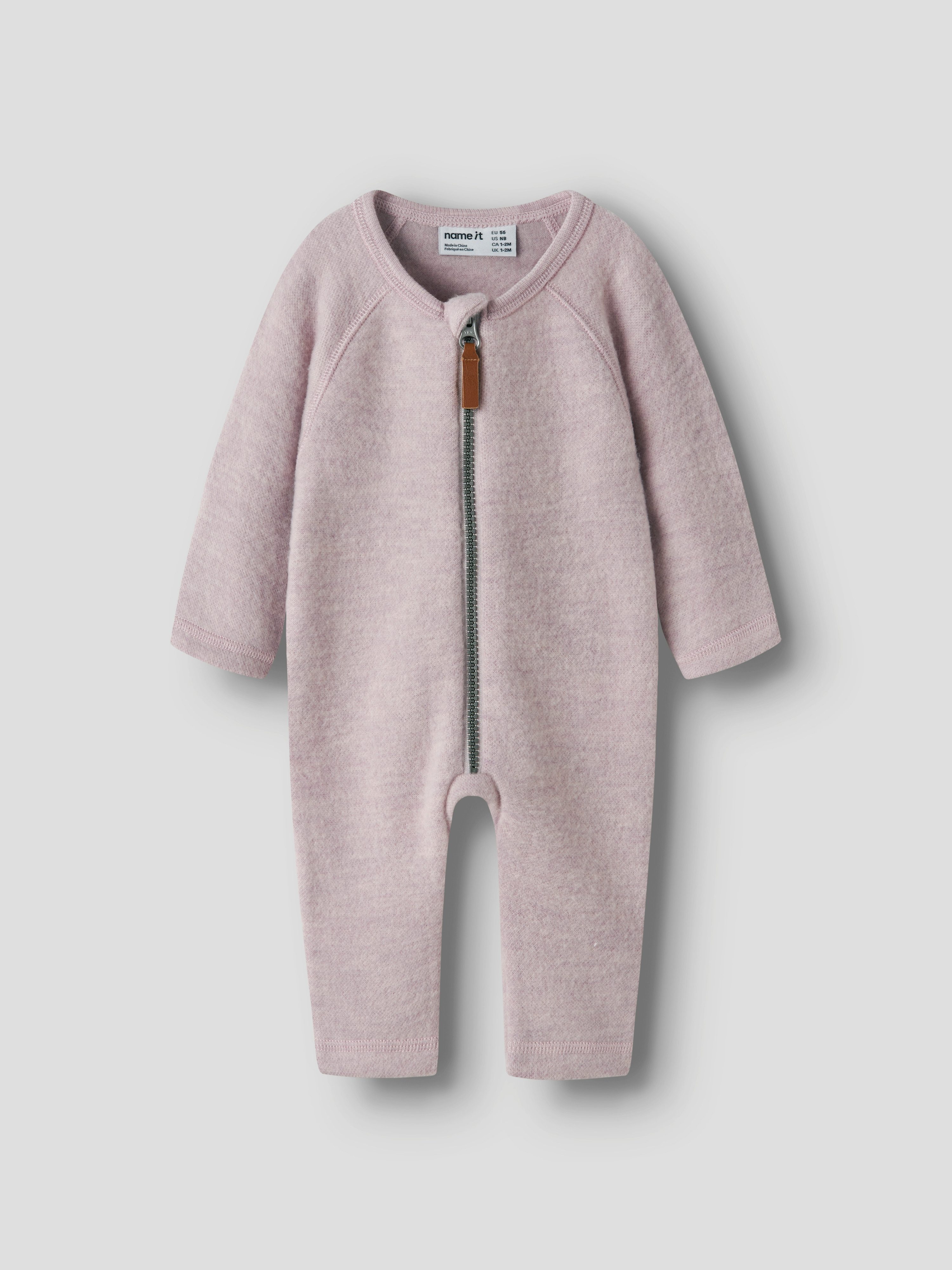 Name It Overall NBFWMINO WOOL BRU LS SUIT NOOS Wolle – Bild 5 von 5