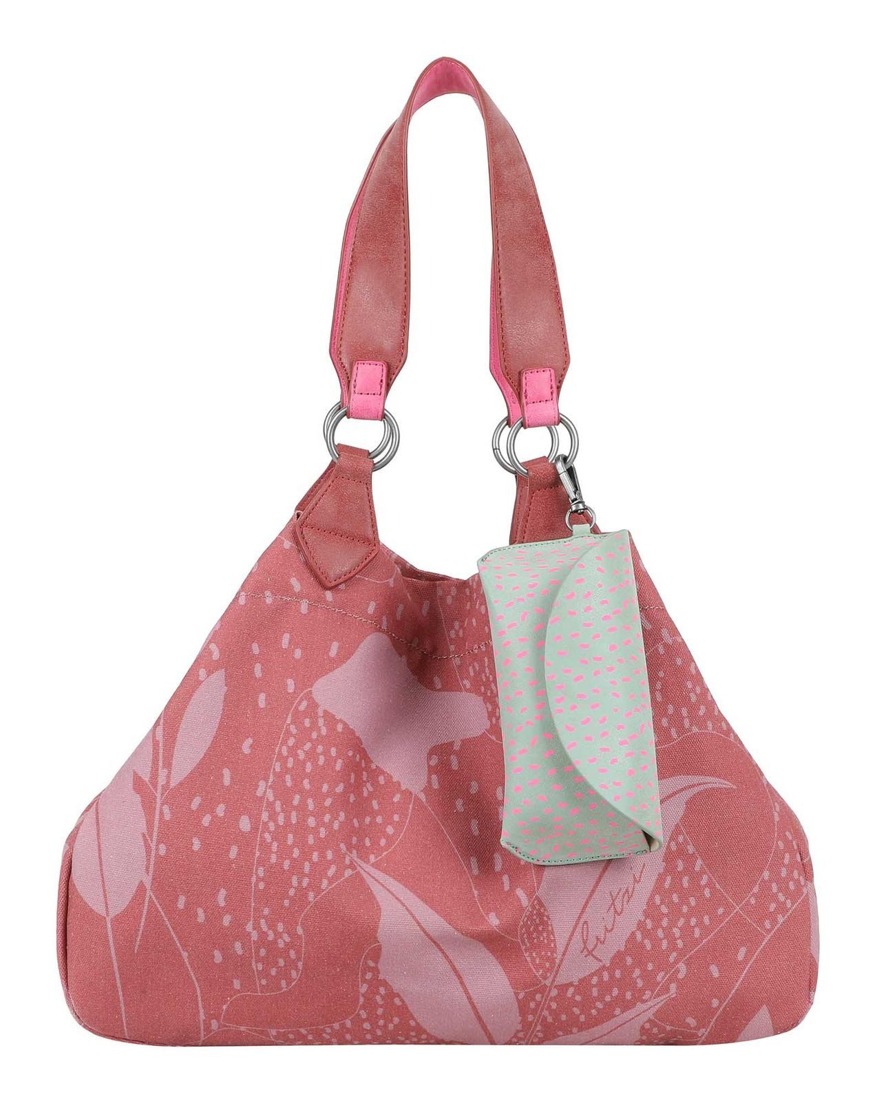 Fritzi aus Preußen Schultertasche Limited Leaves Canvas Shoulder Bag (Set, 2-tlg)