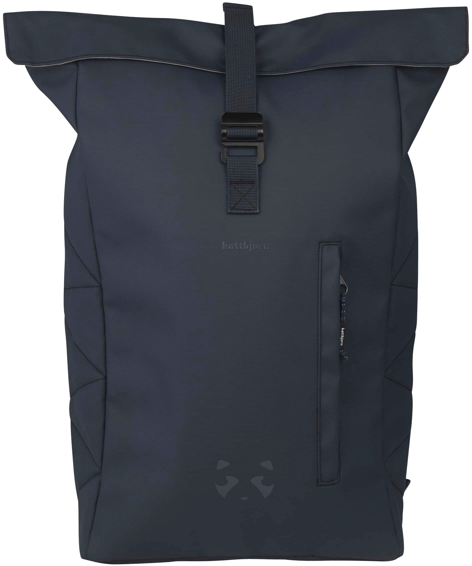 KATTBJØRN Laptoprucksack Rolltop, Midnight Blue