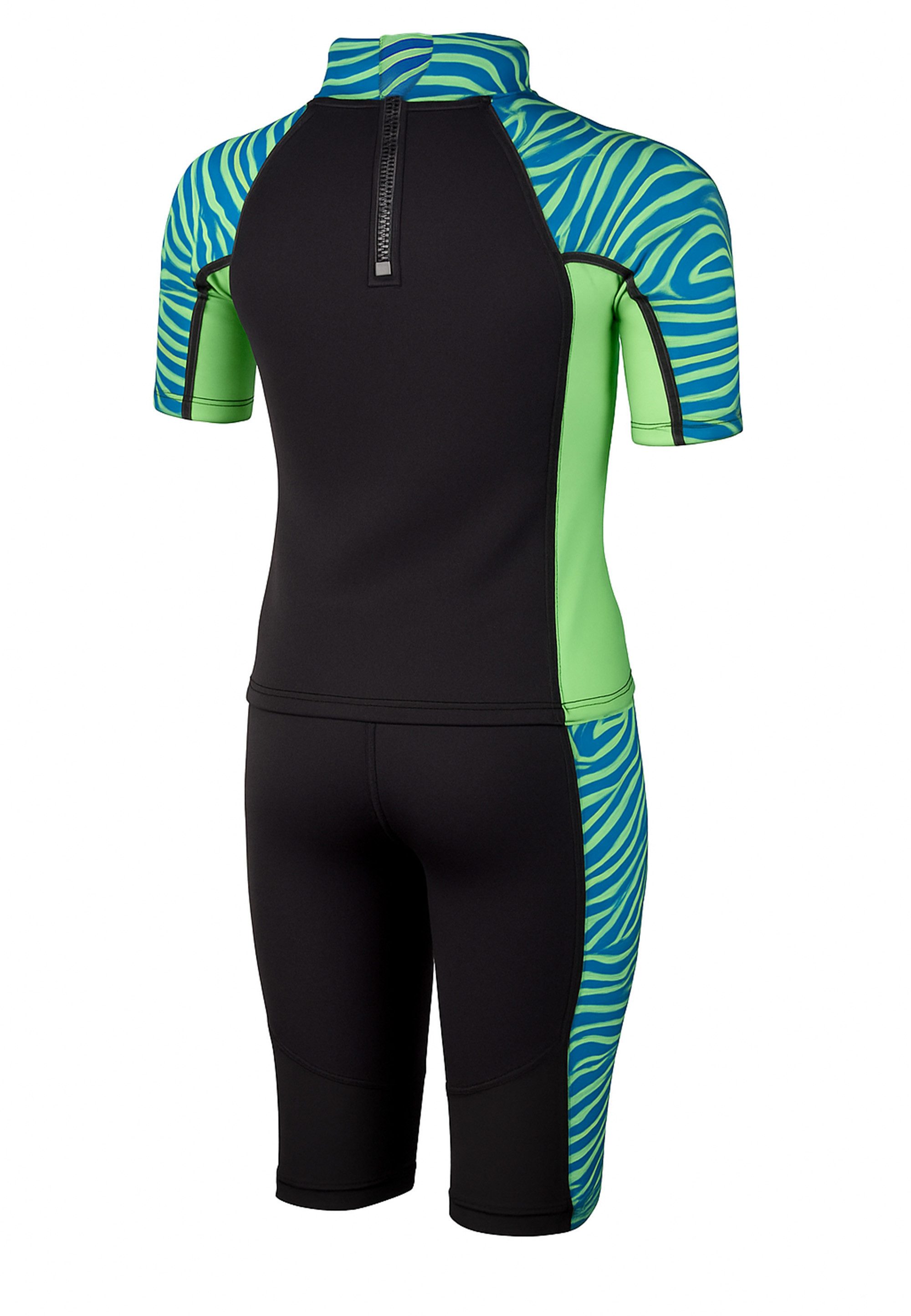Beco Beermann Neoprenanzug BEactive Neopren Twins "Zebra Vibes" (2-tlg), Neopren-Set für Kids mit Zebra-Style und UV-Schutz – Bild 4 von 5