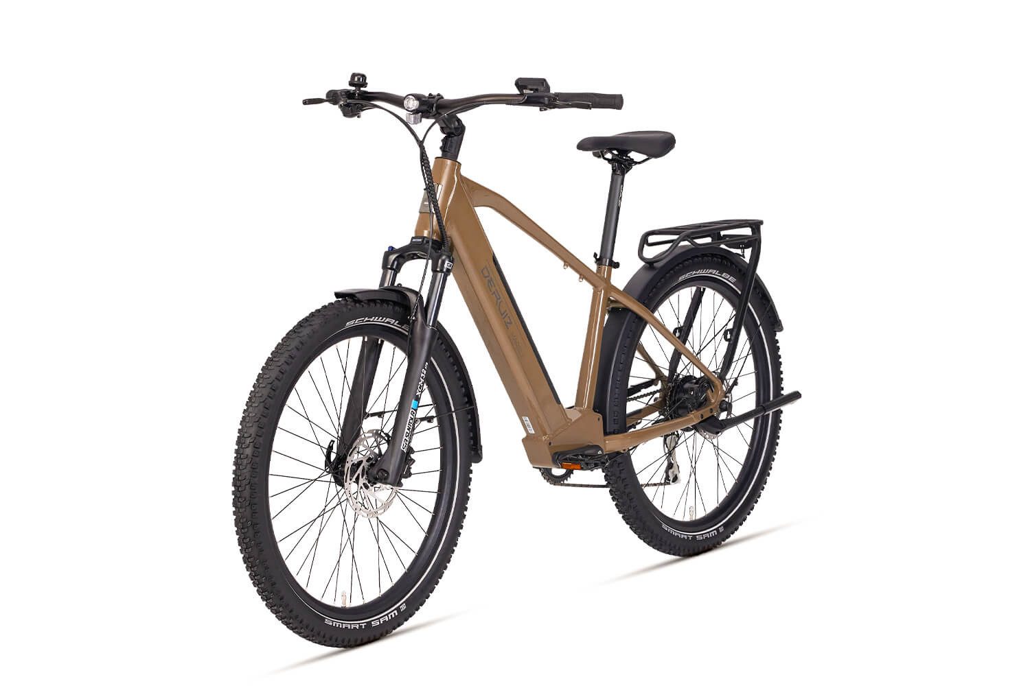 DERUIZ E-Bike 28 zoll Deruiz SUV E-bike MTB 48V Akku für herren damen, 8 Gang, Heckmotor, 644 Wh