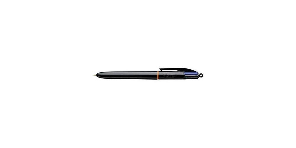 BIC Kugelschreiber Mehrfarbkugelschreiber 4 Colours Pro Strichstärke: 0,32 mm Schreibfarbe: rot, blau, grün, schwarz