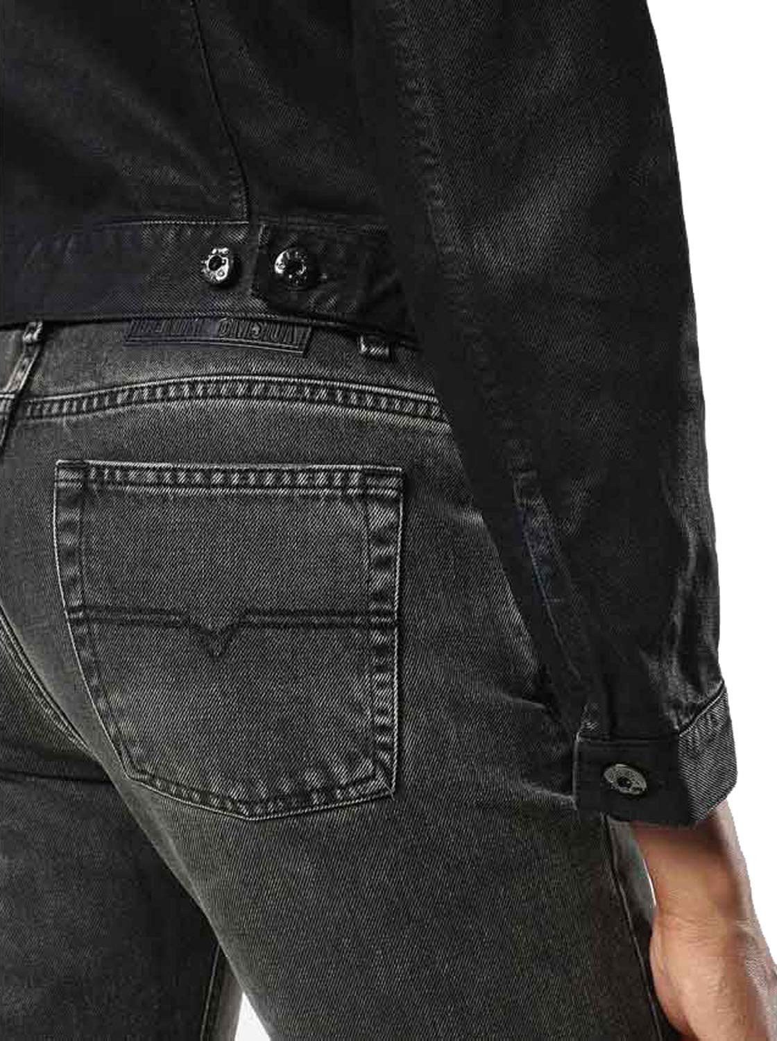 Diesel Jeansjacke Diesel DE-Saky 0859C Giacca Damen Jeansjacke