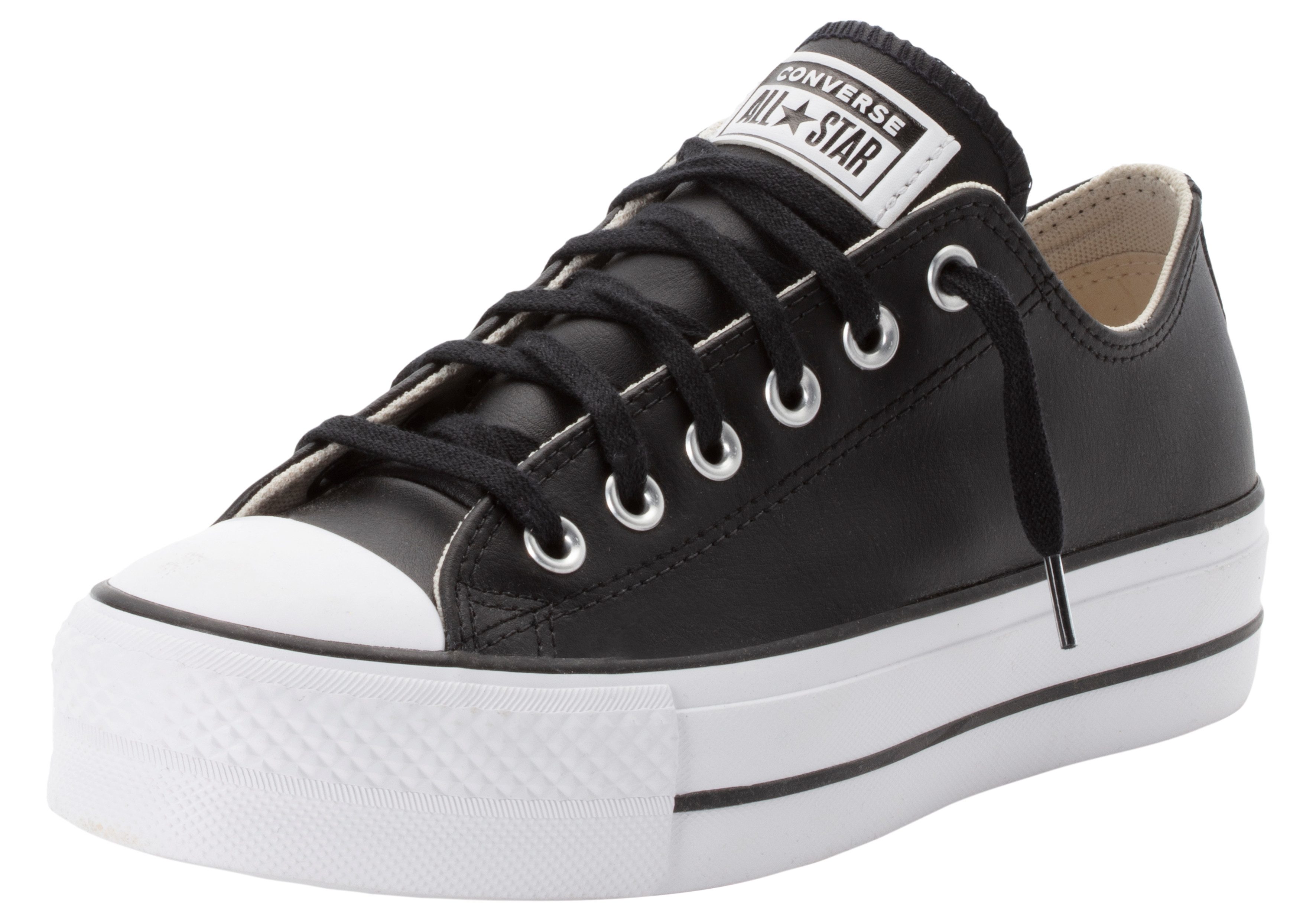 Converse CHUCK TAYLOR ALL STAR PLATFORM LEATHER Sneaker günstig online kaufen