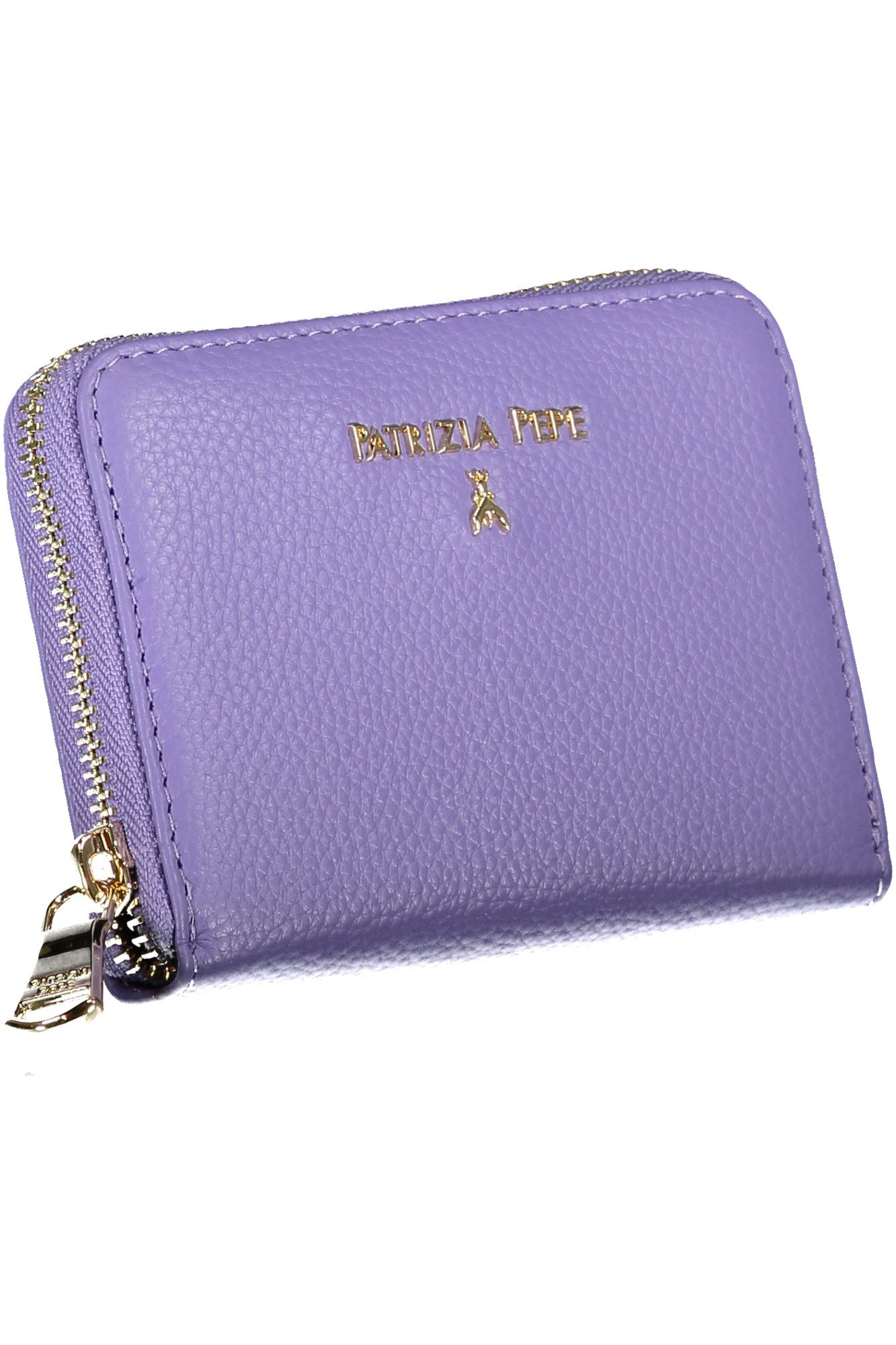 Patrizia Pepe Geldbörse, Damen Lila Brieftasche mit Fächern & Reißverschluss – Elegant & Pr