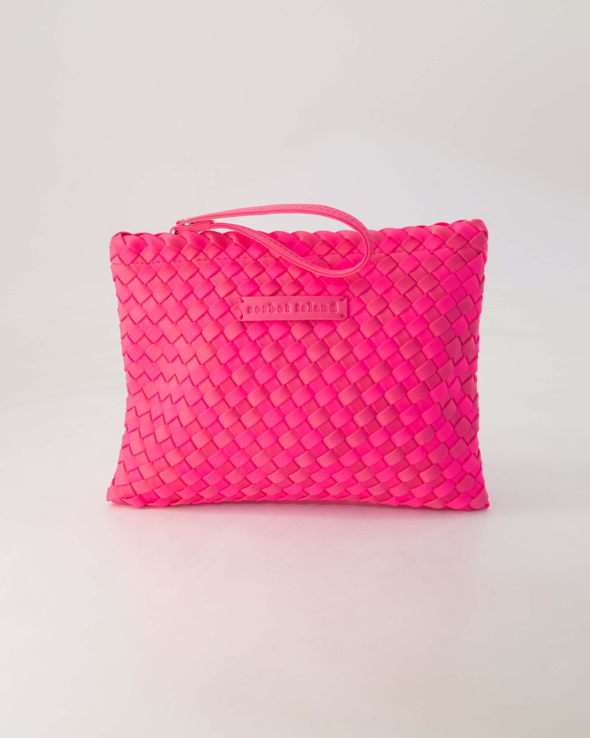 SORBET ISLAND Clutch Handwoven, Obermaterial: Sonstiges Material