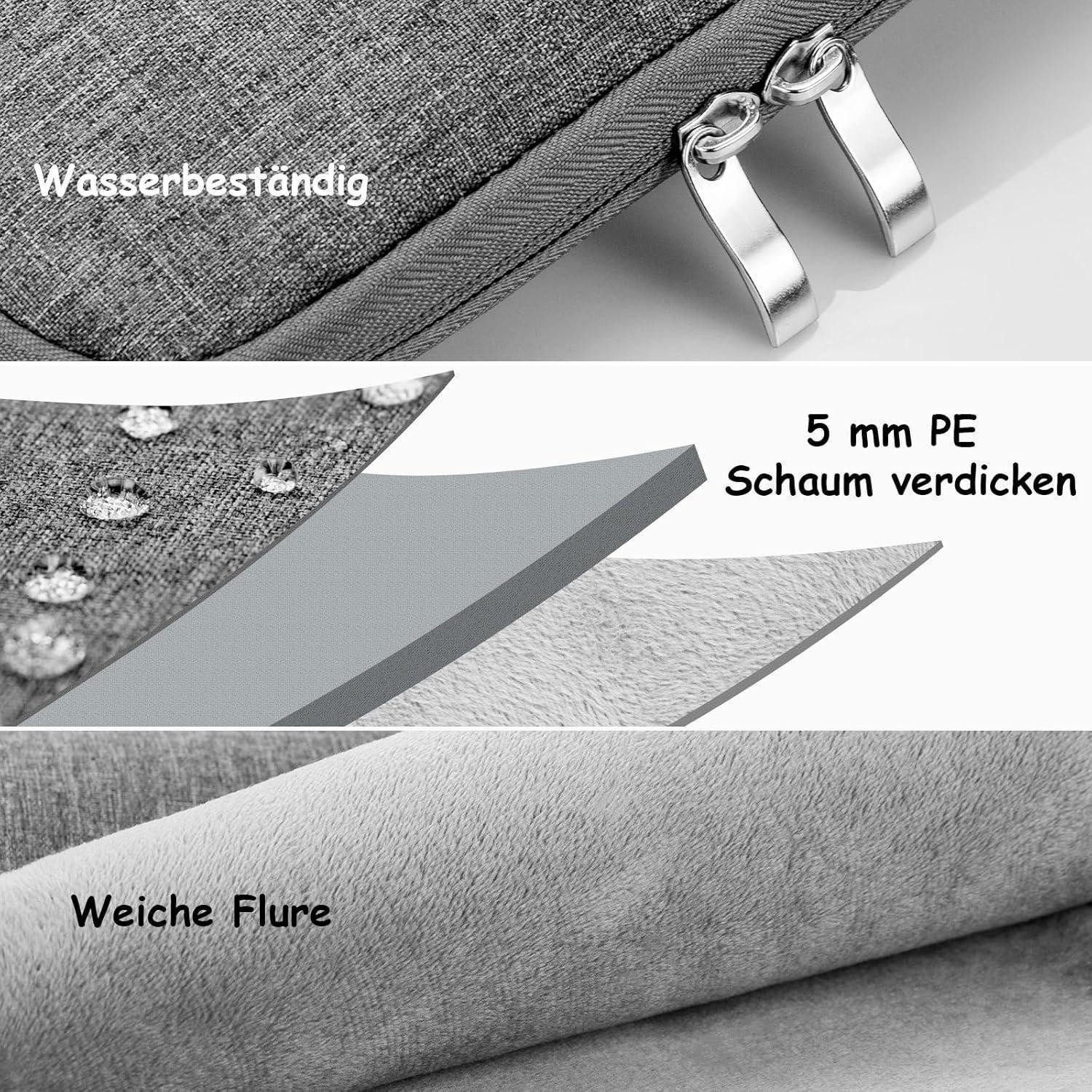 LuxusKollektion Laptoptasche Laptoptasche 13,3 Zoll MacBook Air M2 M1 Pro M2 M1 Tasche 34x25,5cm
