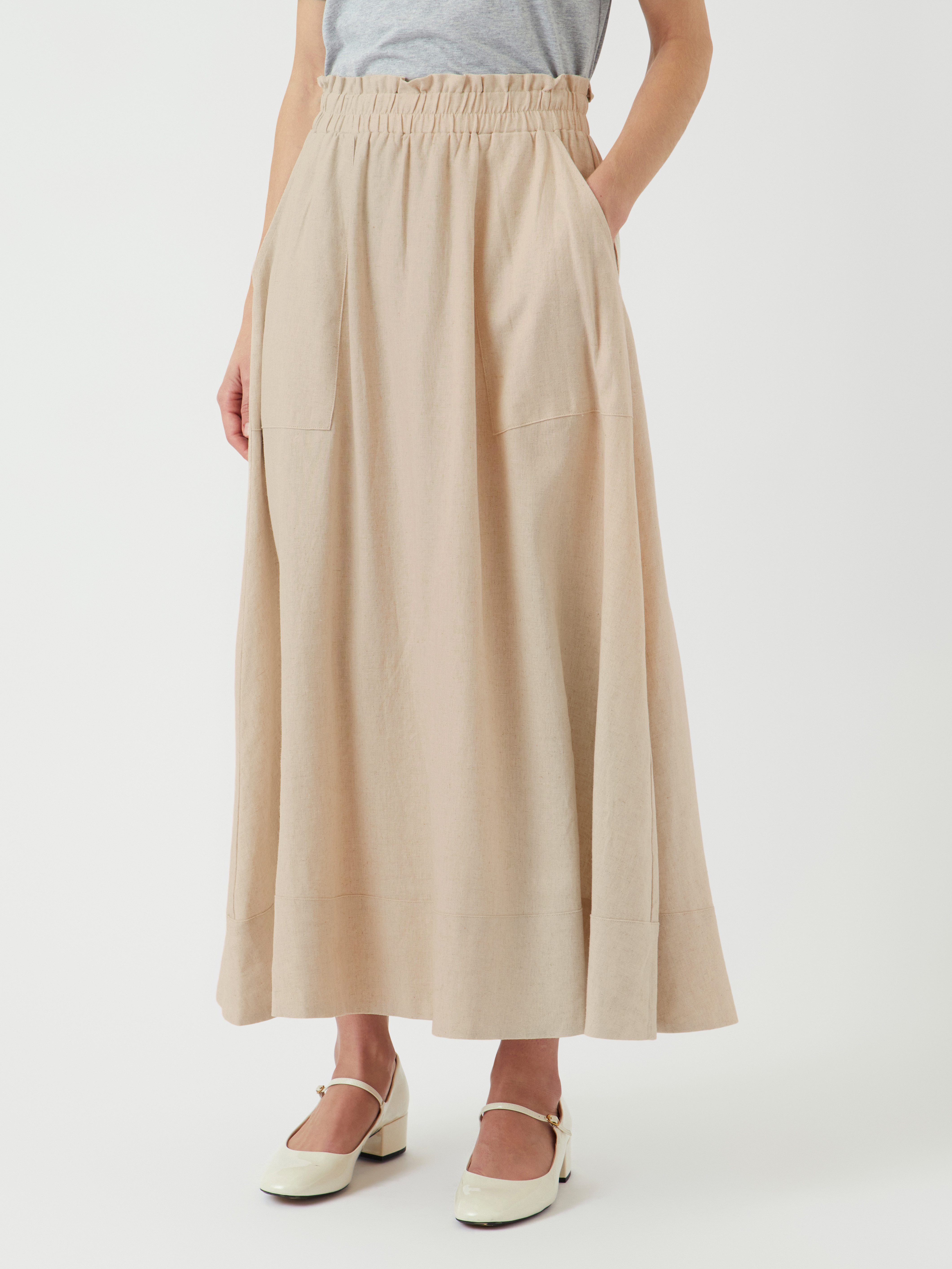 Maxirock YASFLAXY HW ANKLE SKIRT NOOS