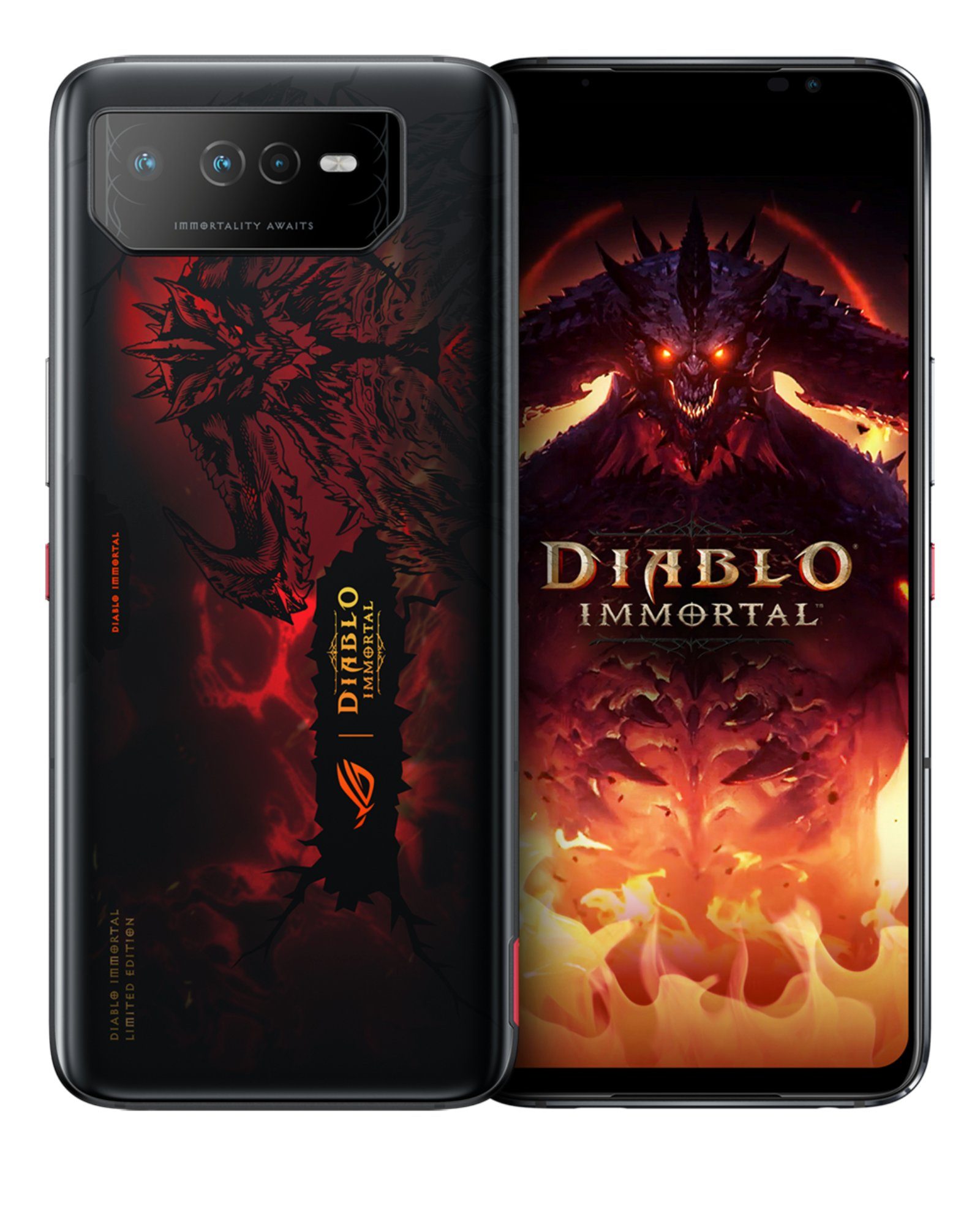 Asus ROG Phone 6 Diablo Immortal Edition Smartphone (17,22 cm/6,78 Zoll, 50 MP Kamera, Gaming Smartphone, Diablo Immortal Edition) Asus ROG Phone 6 Diablo Immortal Edition Smartphone (17,22 cm/6,78 Zoll, 50 MP Kamera, Gaming Smartphone, Diablo Immortal Edition)