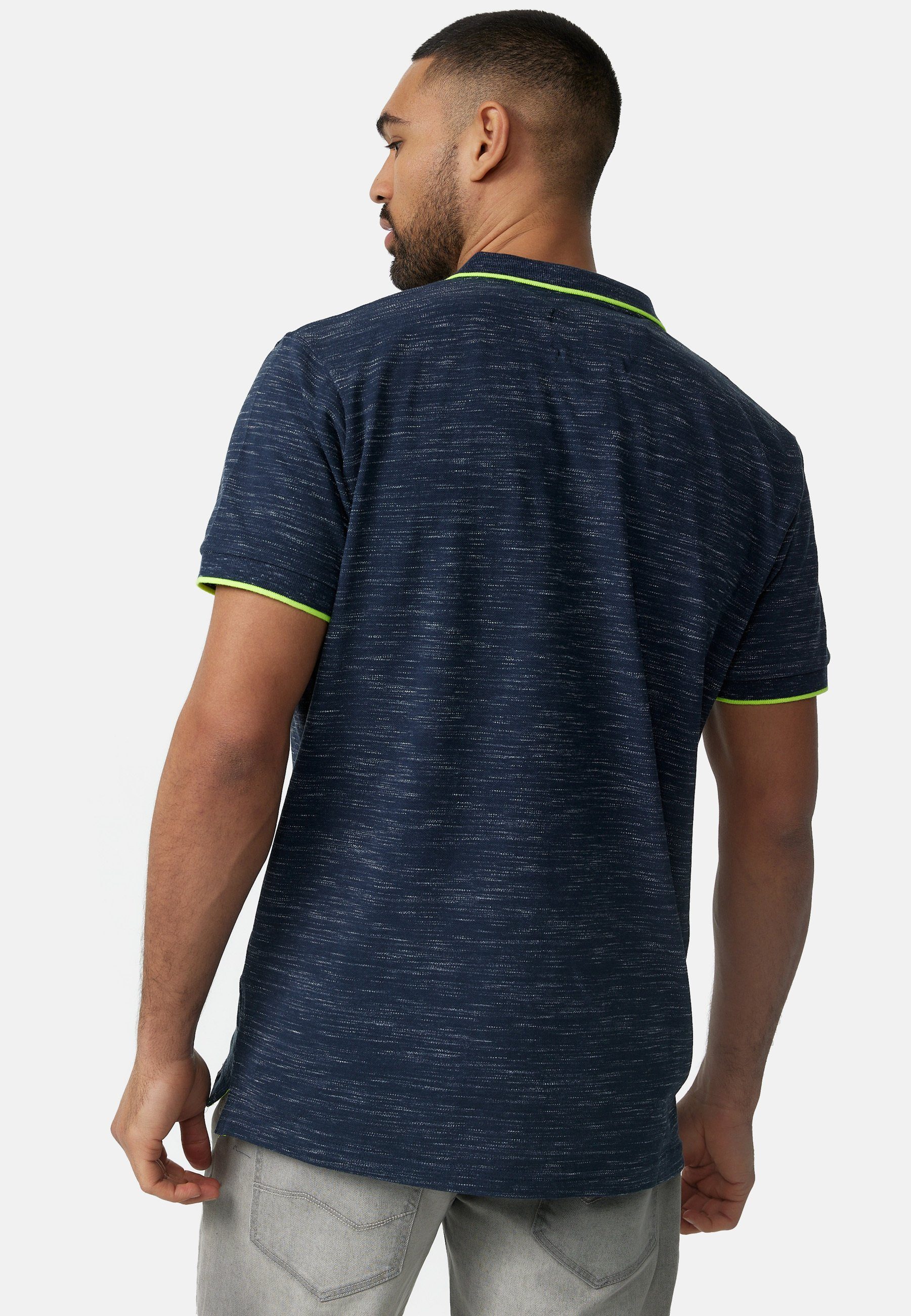 Indicode T-Shirt Mecklenburgh Navy