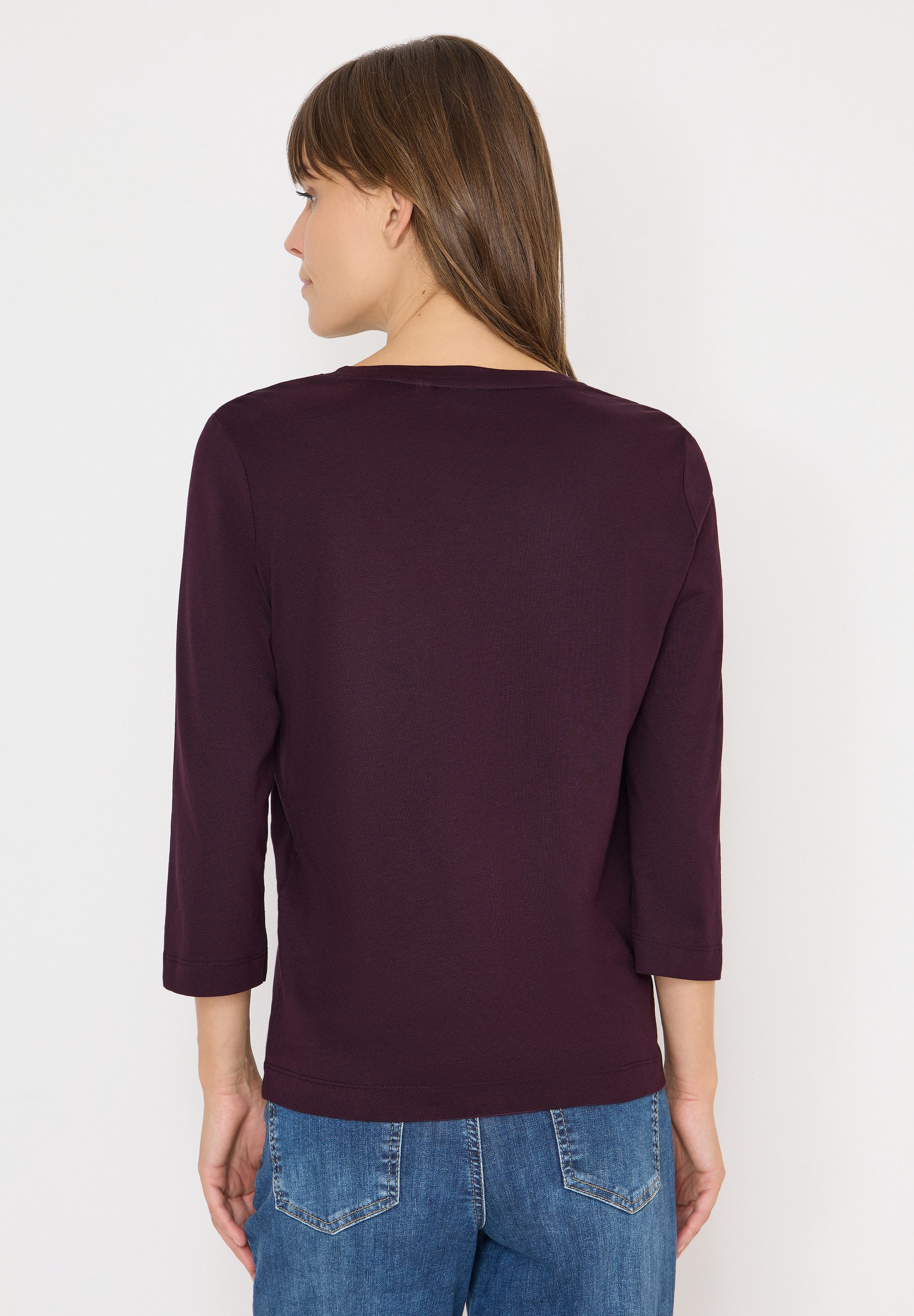 CECIL 3/4-Arm-Shirt im soften Baumwoll-Mix günstig online kaufen