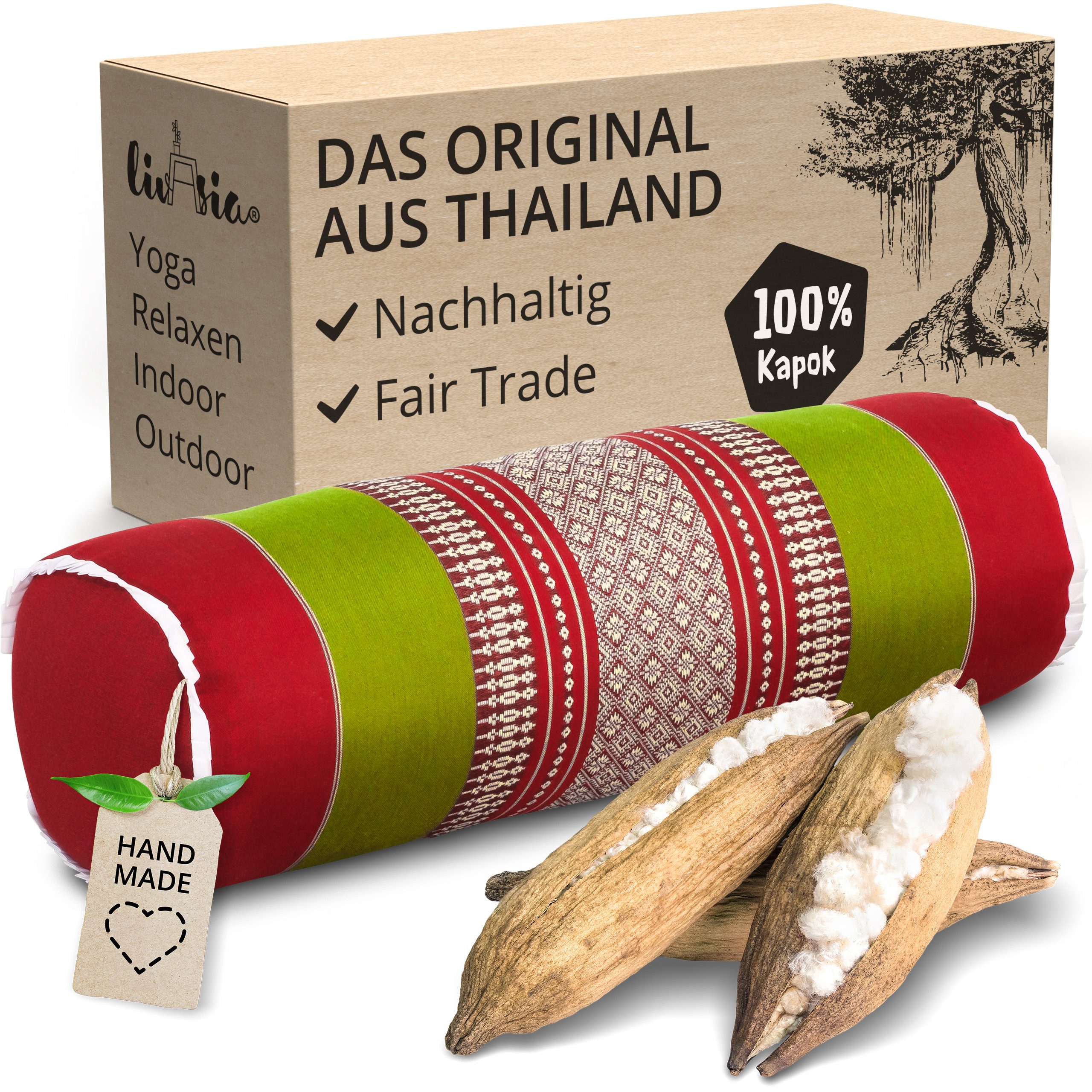 livasia Nackenrolle Nackenrolle, vegan und handgefertigt, günstig online kaufen