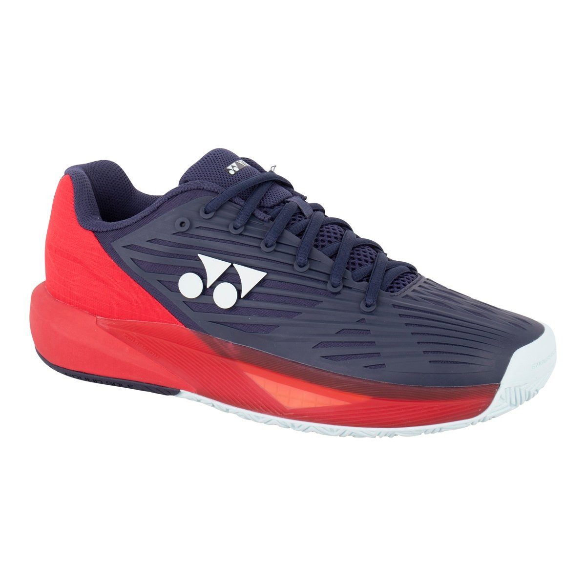 Yonex Power Cushion Eclipsion 5 Allcourt (Stabilität) 2024 navyblau/rot Tennisschuh