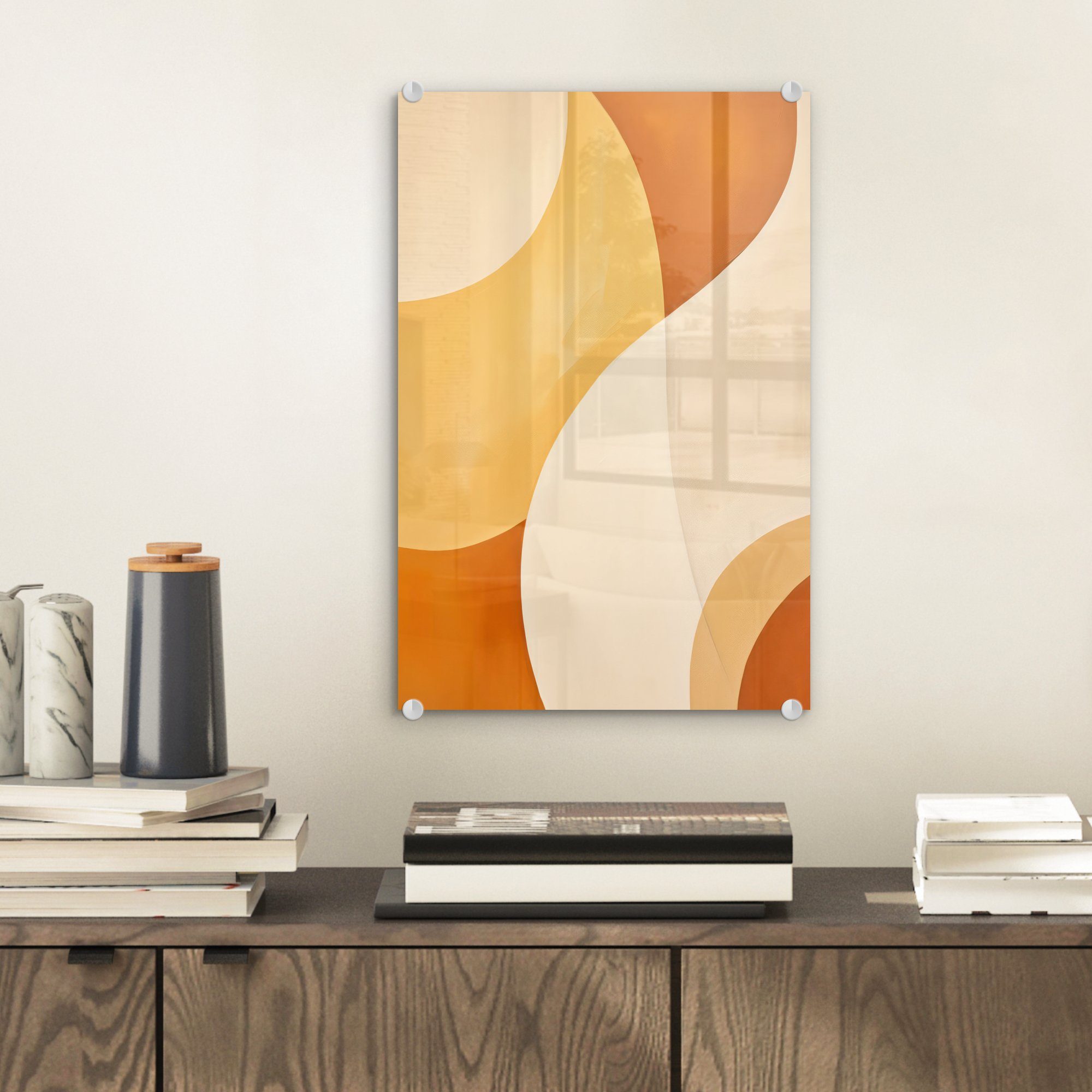 MuchoWow Acrylglasbild Abstrakt - Muster - günstig online kaufen