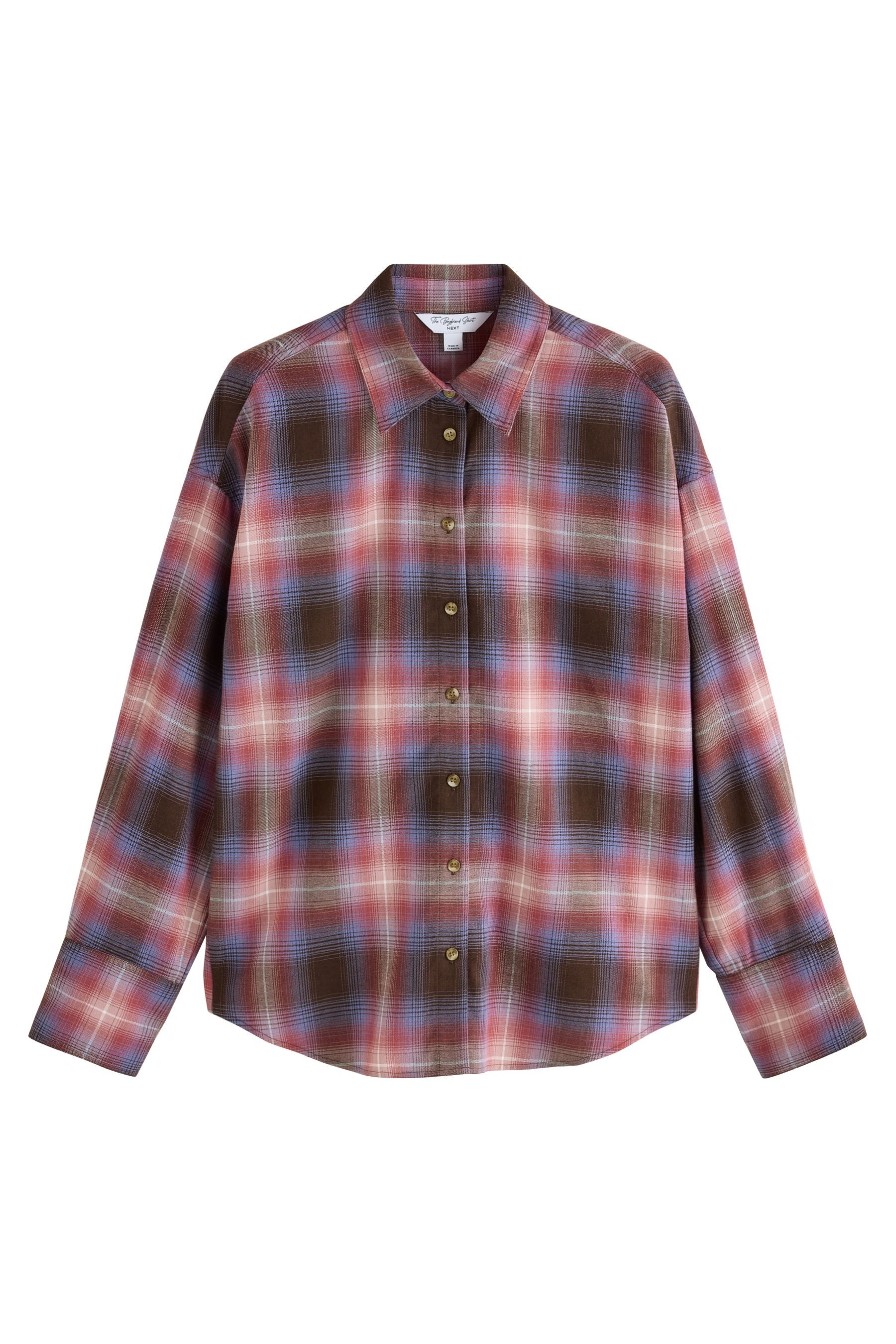 Next Flanellhemd Oversized Fit Flanellhemd (1-tlg)