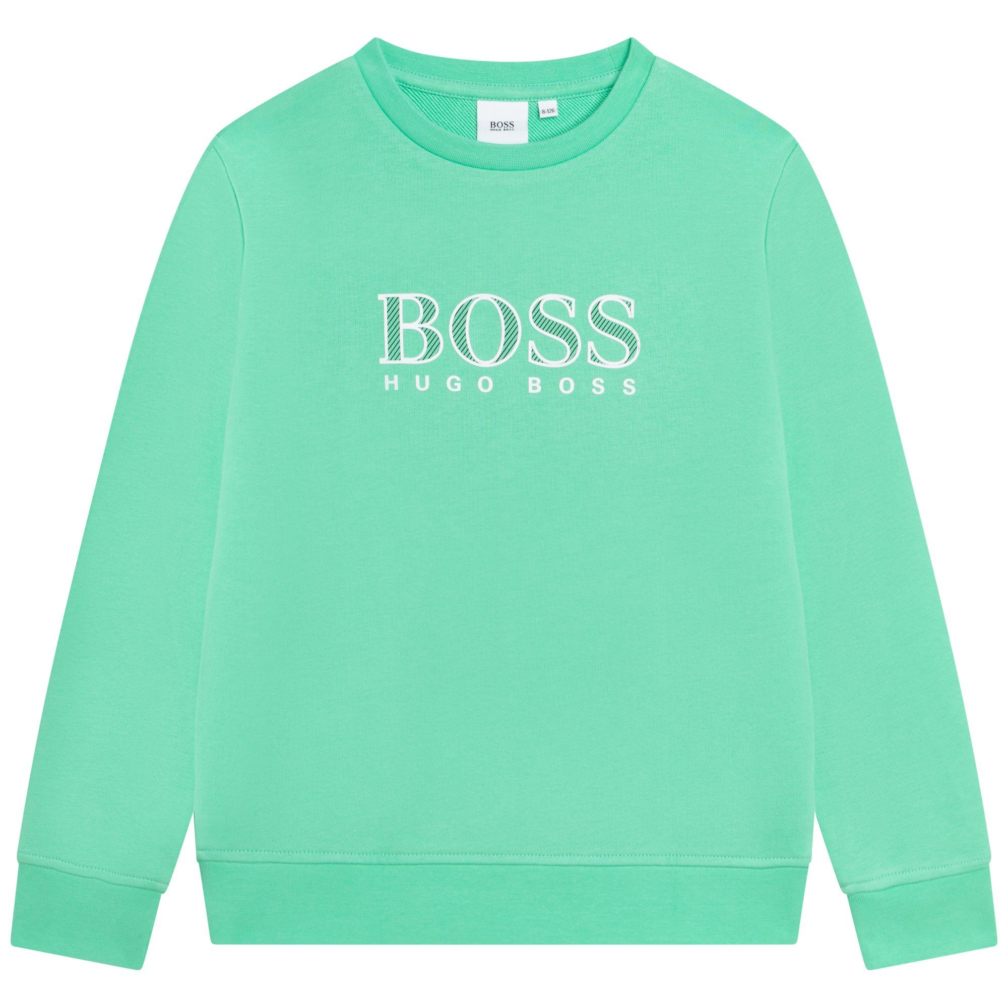 Boss Hugo Kids grün Sweatshirt BOSS Sweatshirt