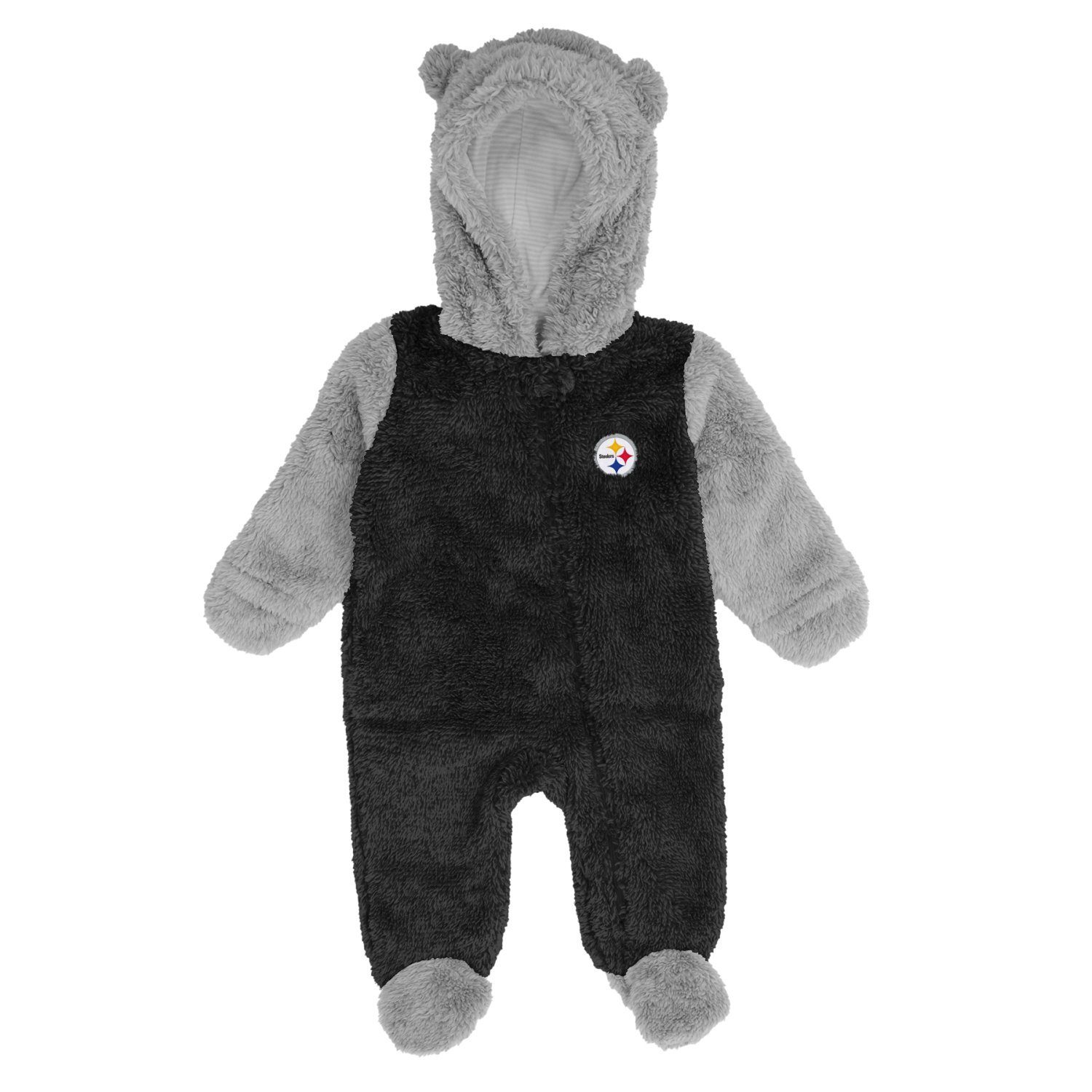 Overall Kapuzenpullover Pittsburgh NFL Steelers Outerstuff Teddy