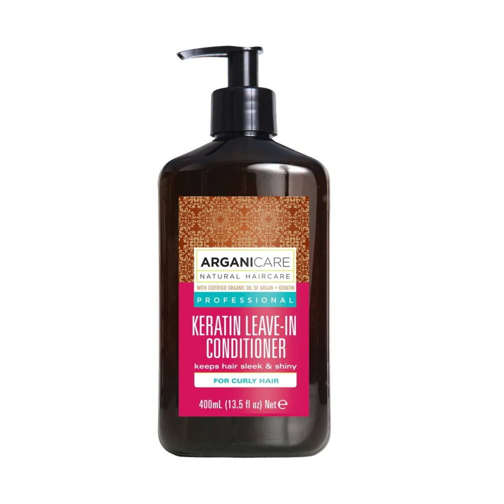 Arganicare Haarpflege-Set, Keratin, Haarspülunglänzend