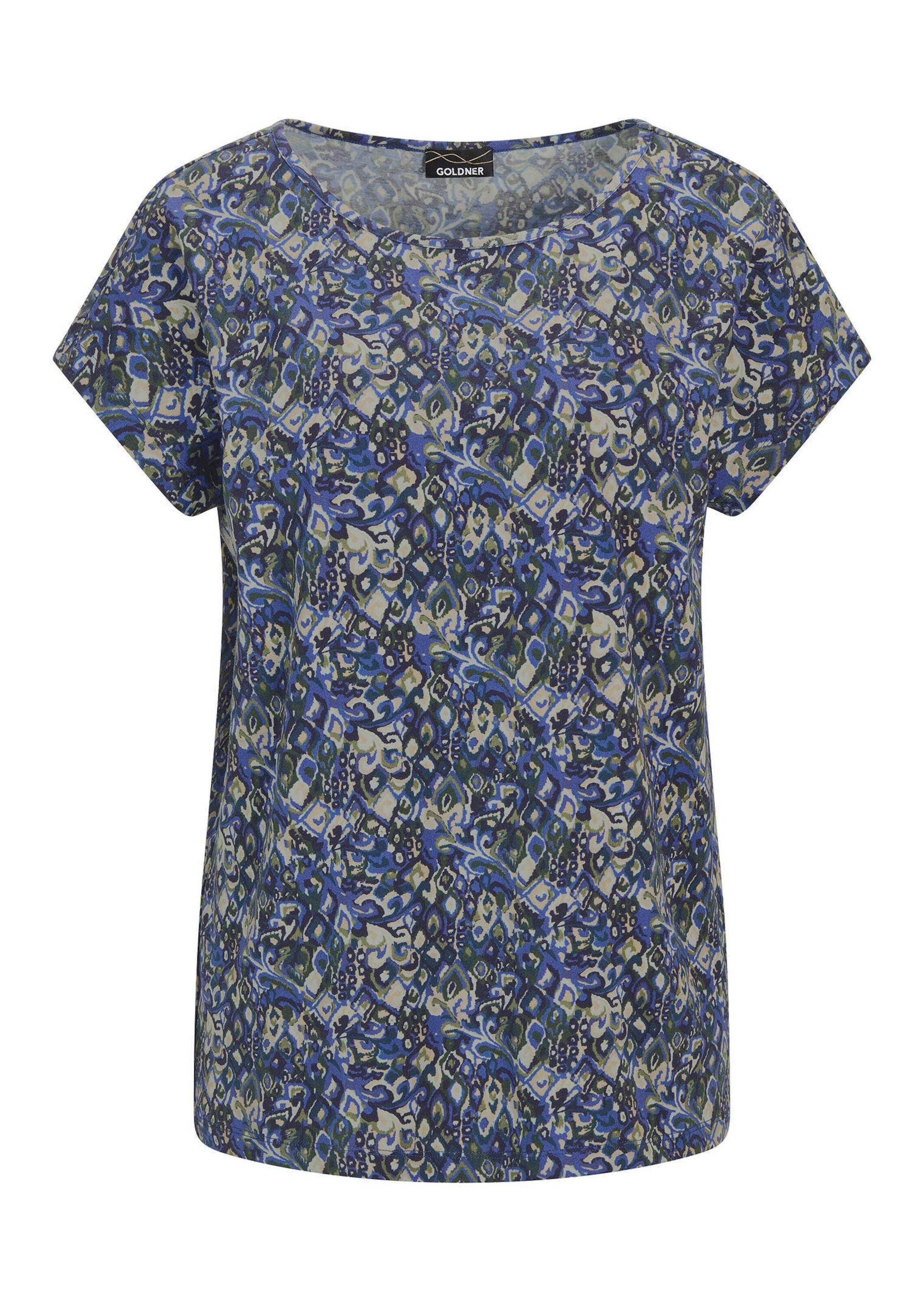 T-Shirt Halbarm Printshirt, U-Boot-Ausschnitt