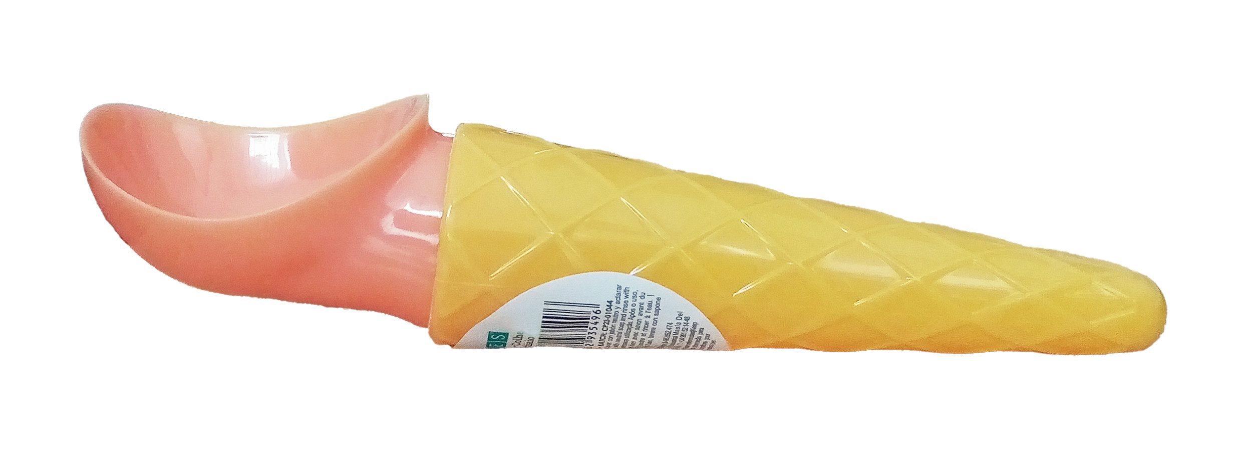 Leknes Eisportionierer EISPORTIONIERER 20cm aus Kunststoff Eislöffel Eis Creme 96 (Orange), Eisschaufel Eiscremeportionier