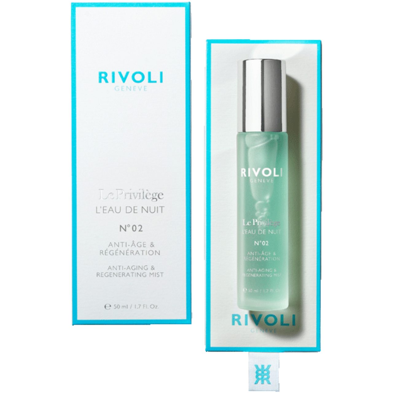 Rivoli Nachtserum L'Eau de Nuit N°02, für Alle Hauttypen