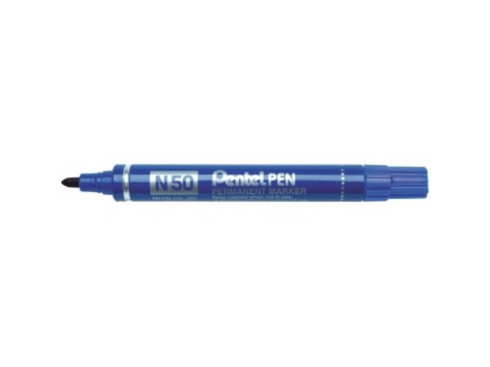 N50 Pentel PENTEL Permanentmarker blau N50-CE PENTEL Permanentmark Der Permanentmarker 2mm