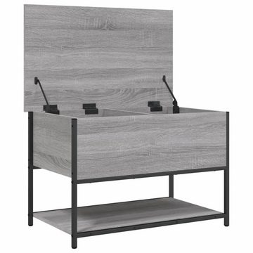 vidaXL Sitzbank Sitzbank mit Stauraum Grau Sonoma 70x42,5x47 cm Holzwerkstoff