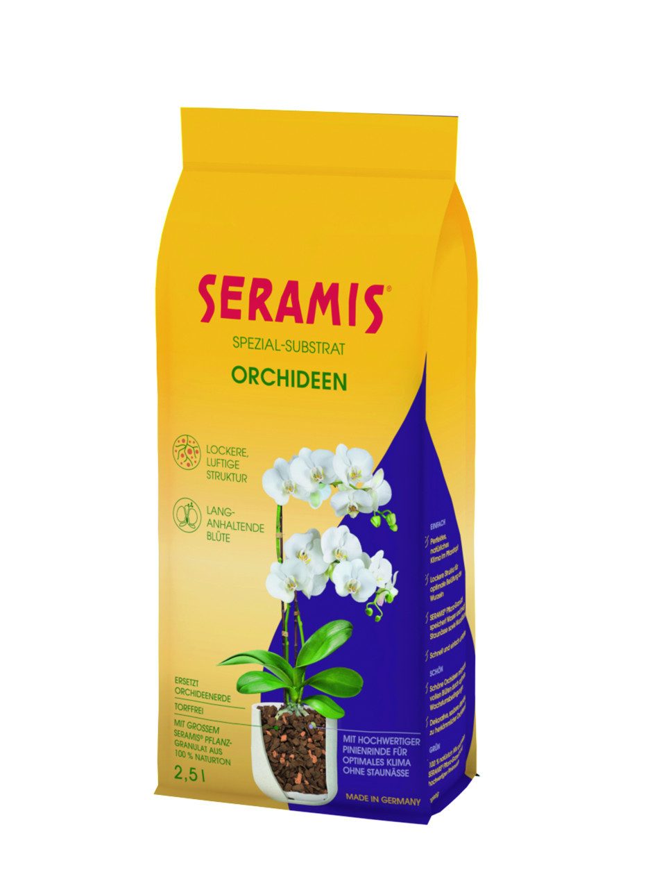 Seramis Pflanzgranulat SERAMIS® Spezial-Substrat für Orchideen 2,5 l