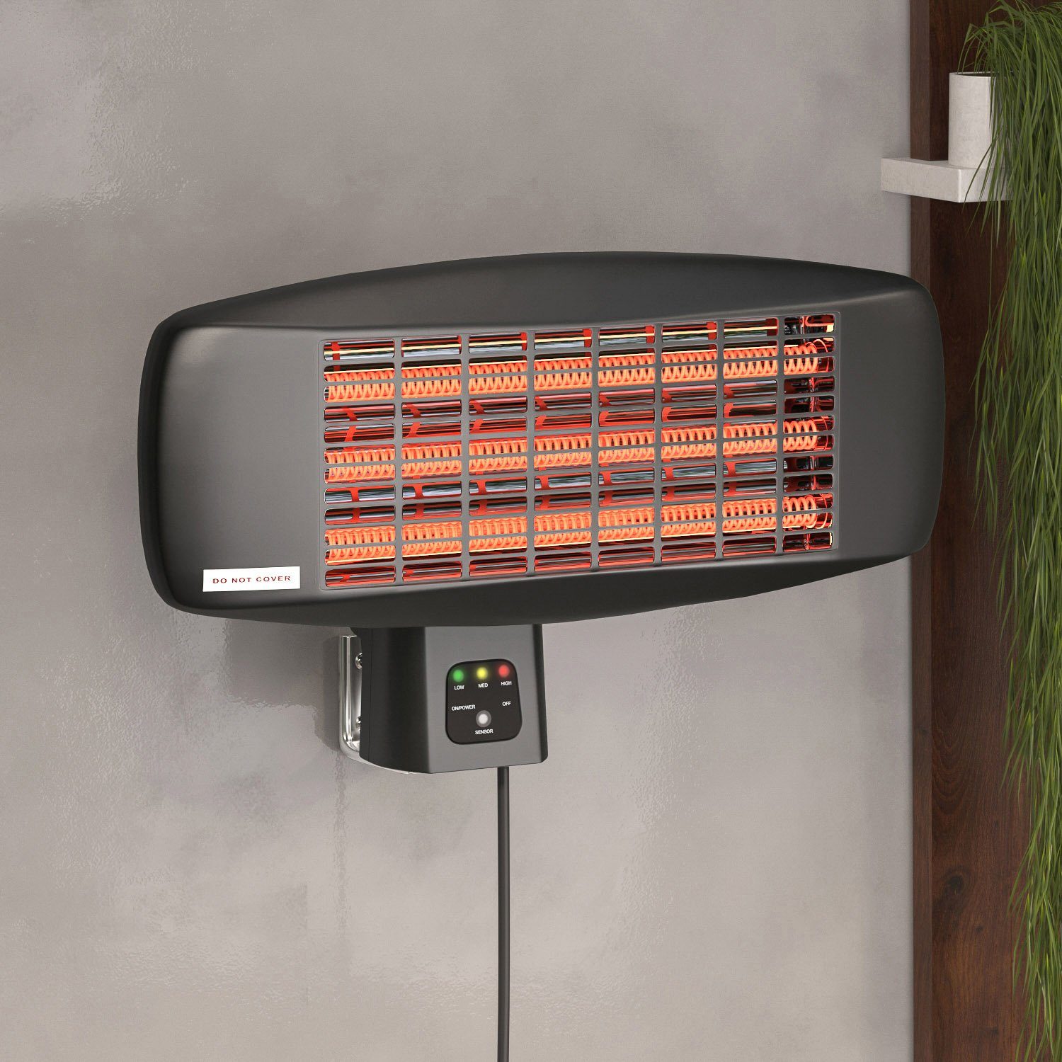 GGMMÖBEL Heizstrahler XAVIER, 2400 W