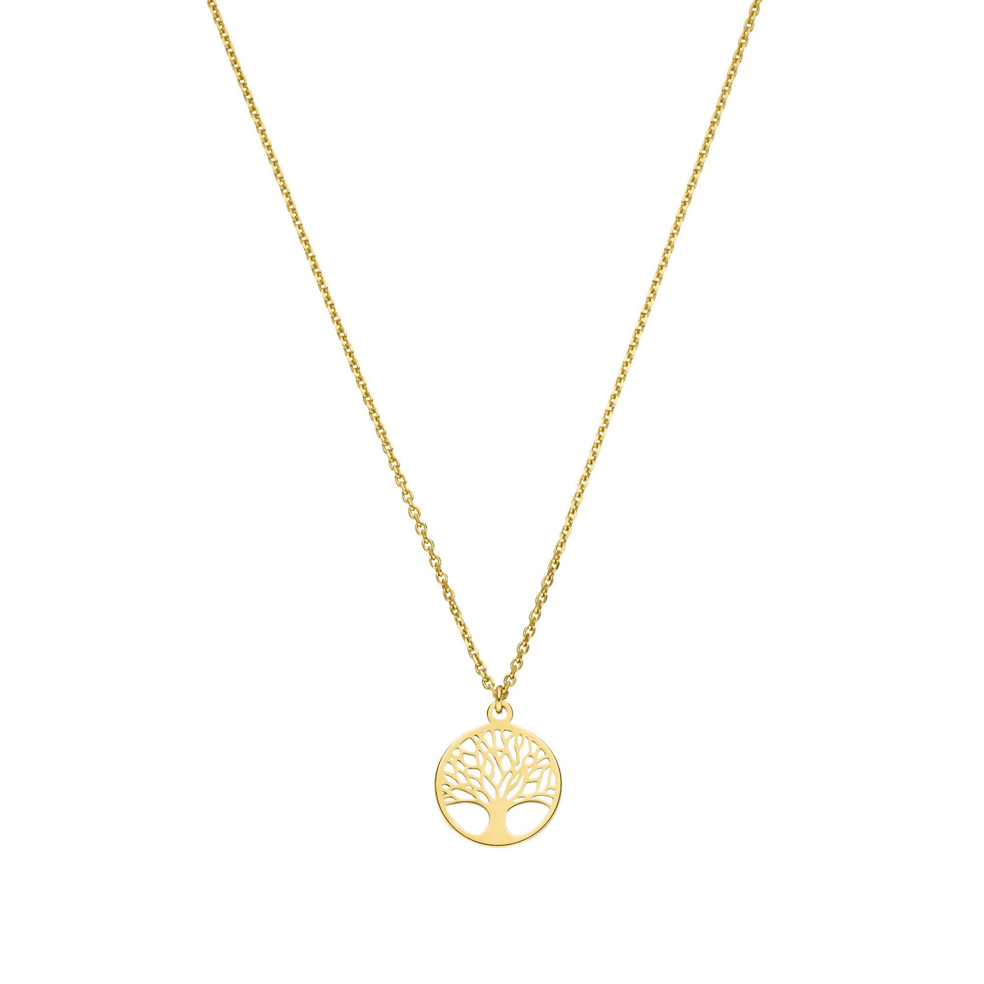 SCHOSCHON Kette mit Anhänger Halskette Lebensbaum Anhänger 925 Silber vergo günstig online kaufen