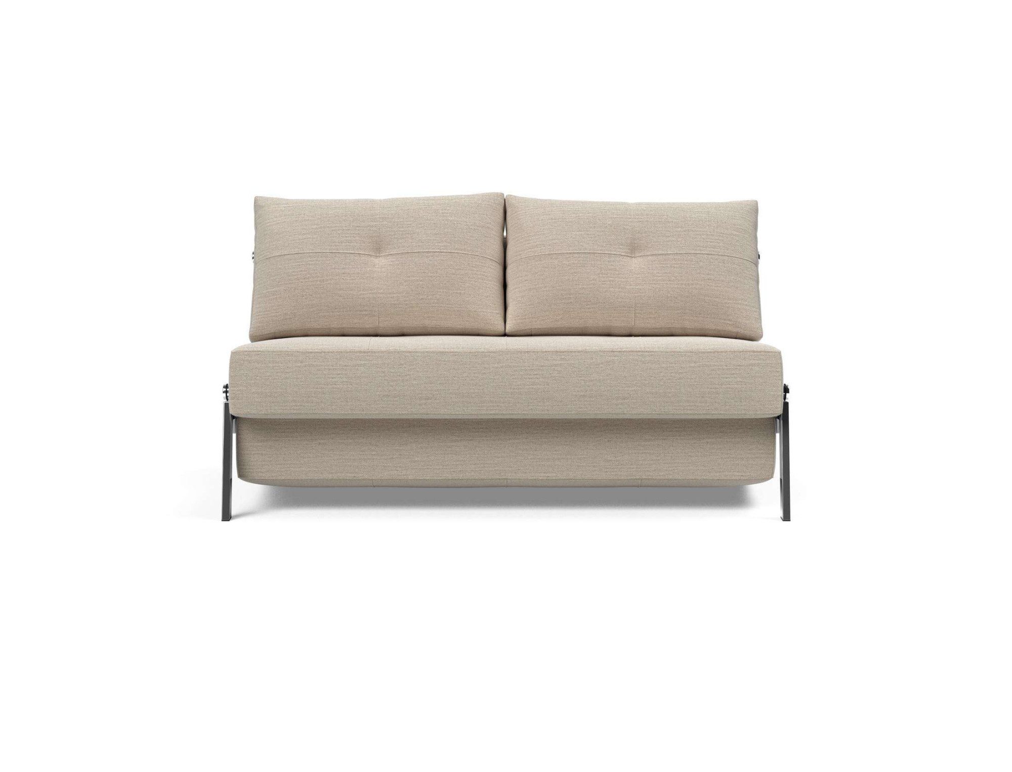 INNOVATION LIVING ™ Schlafsofa Cubed Klappsofa, hochwertige Schlaffunktion, Design und extra Komfort, Frontauszug, sehr platzsparend, abgewinkelt Sitzen, waagerecht liegen