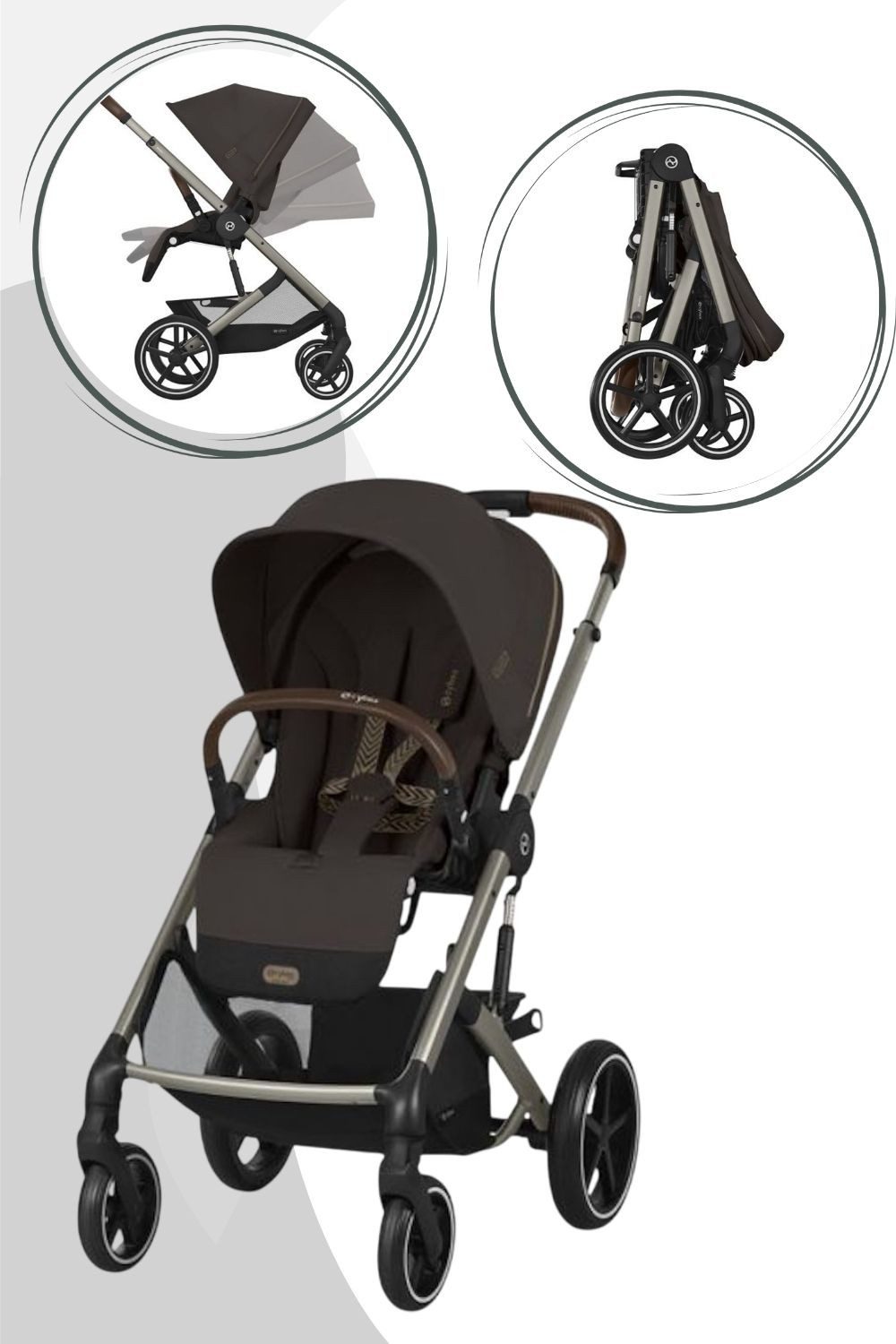 Kinder-Buggy Balios S Lux Kinderwagen - Kollektion 2025