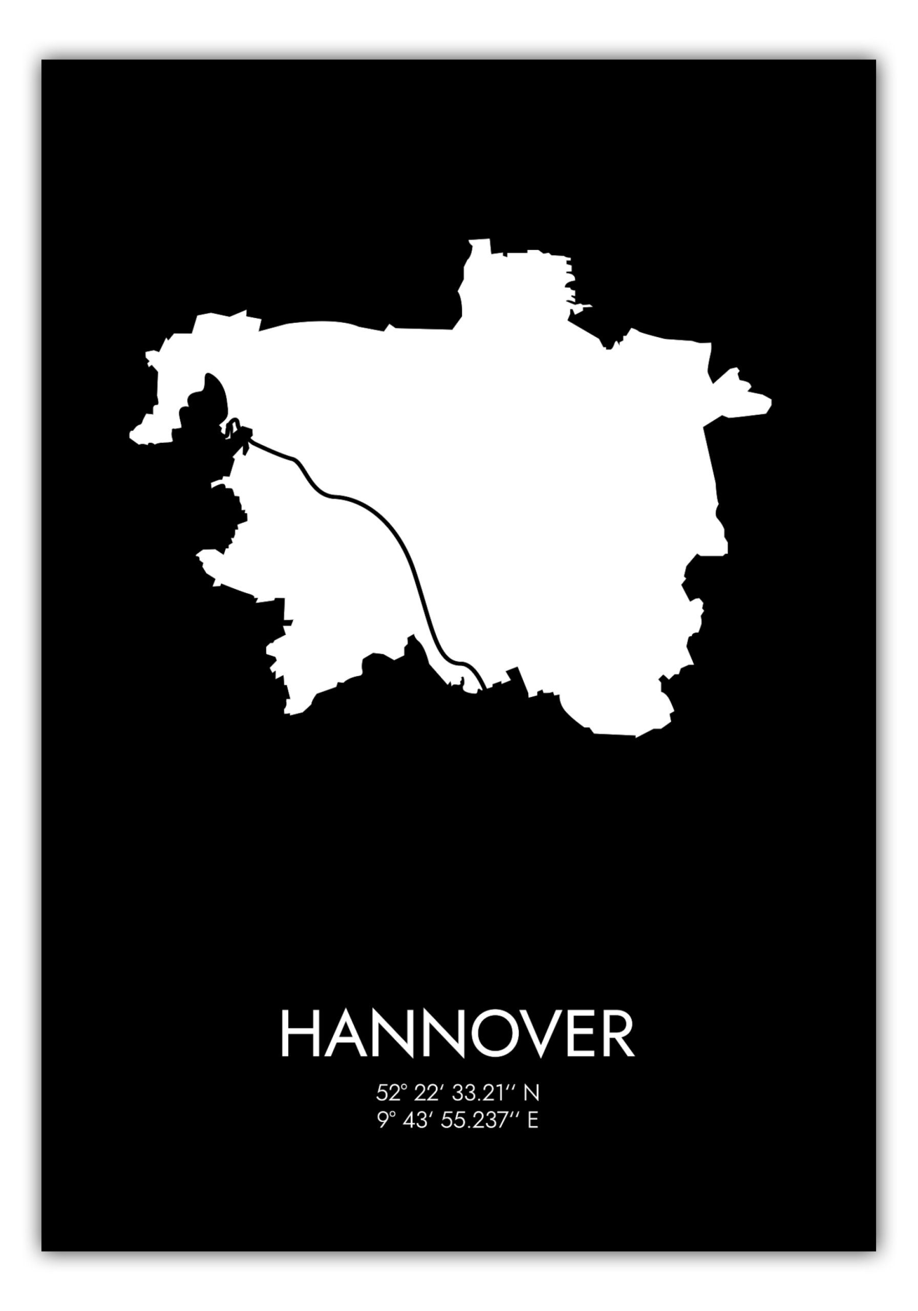 MOTIVISSO Poster Hannover Koordinaten #3