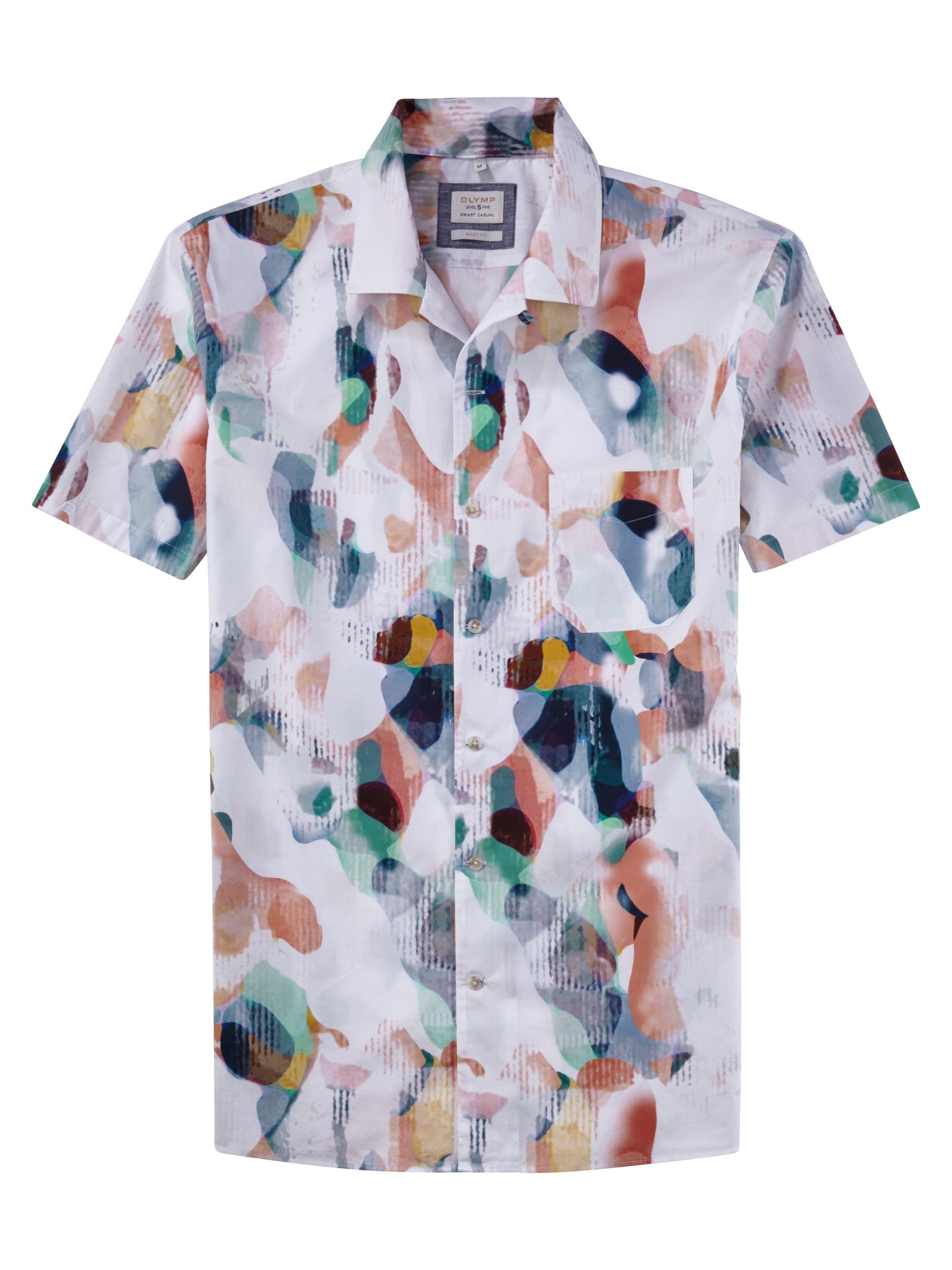 OLYMP Kurzarmhemd 3260/32 Рубашки weiss