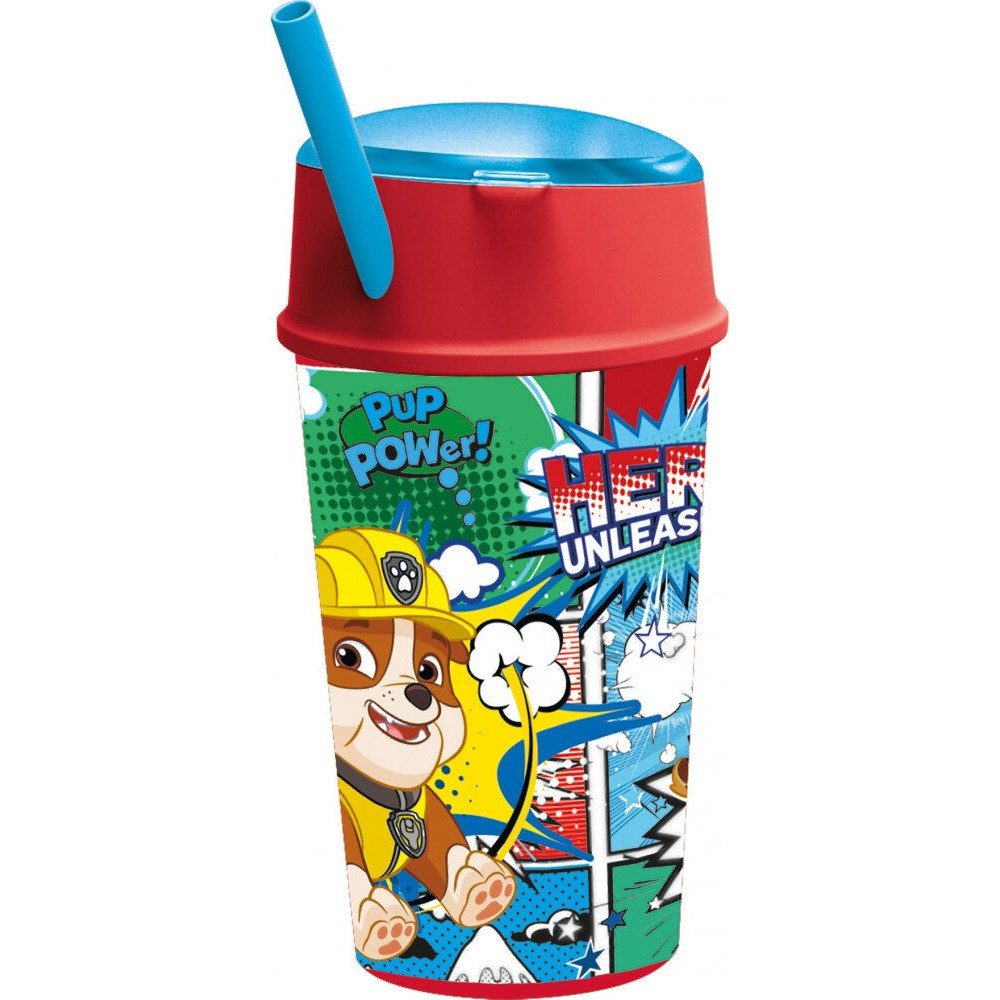 Stor Kinderbecher Paw Patrol Erfrischungs- und Snackhalter Becher 400 ml
