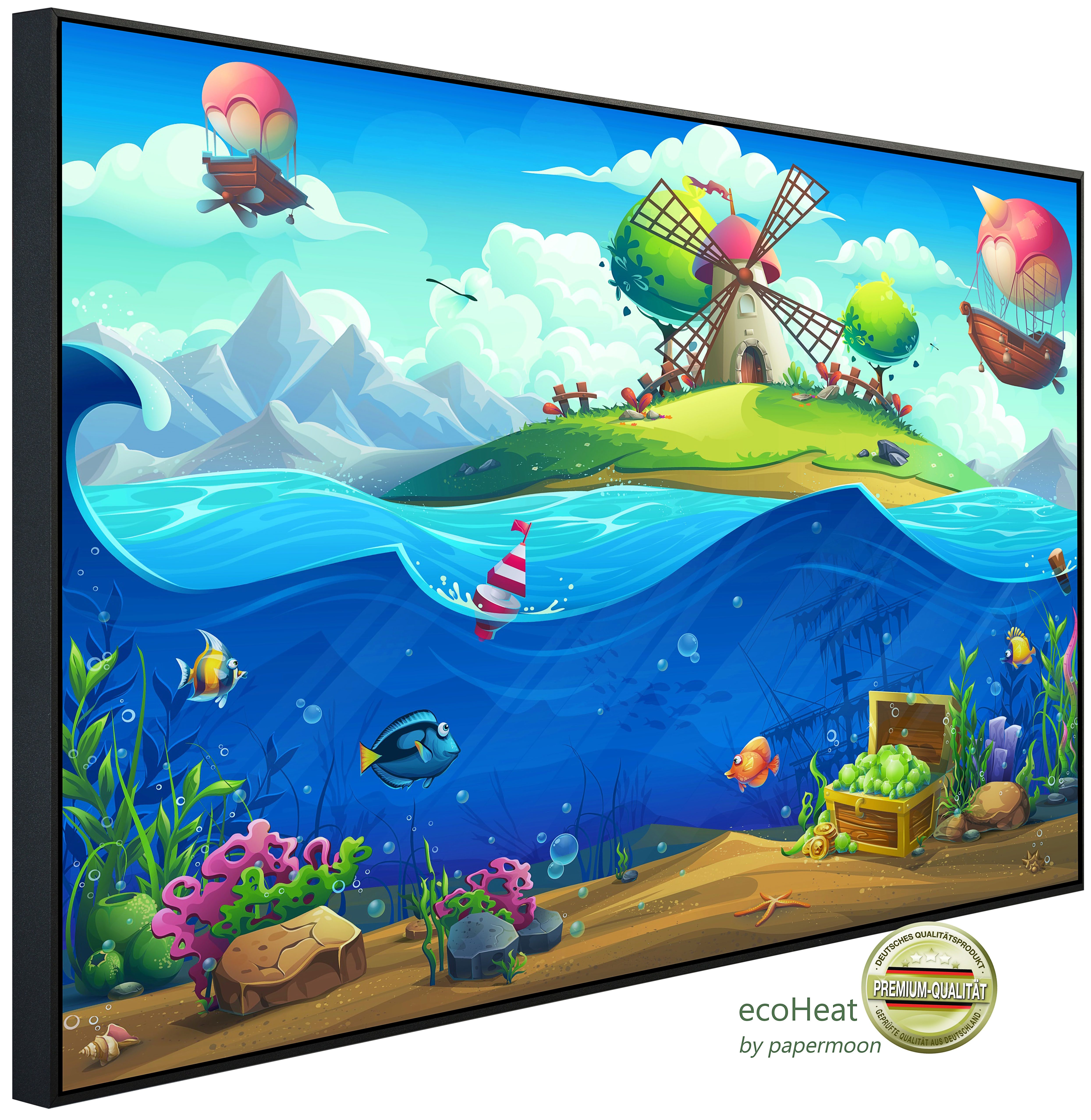 Papermoon Infrarotheizung INFRAROT-BILD-HEIZUNG, Bild für Kinder, TÜV-Rheinland/GS zertifiziert, angenehme Strahlungswärme