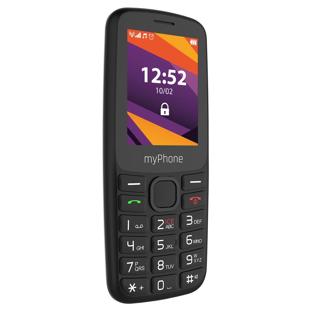 myPhone myPhone 6410 LTE Tastenhandy Dual SIM Schwarz Smartphone