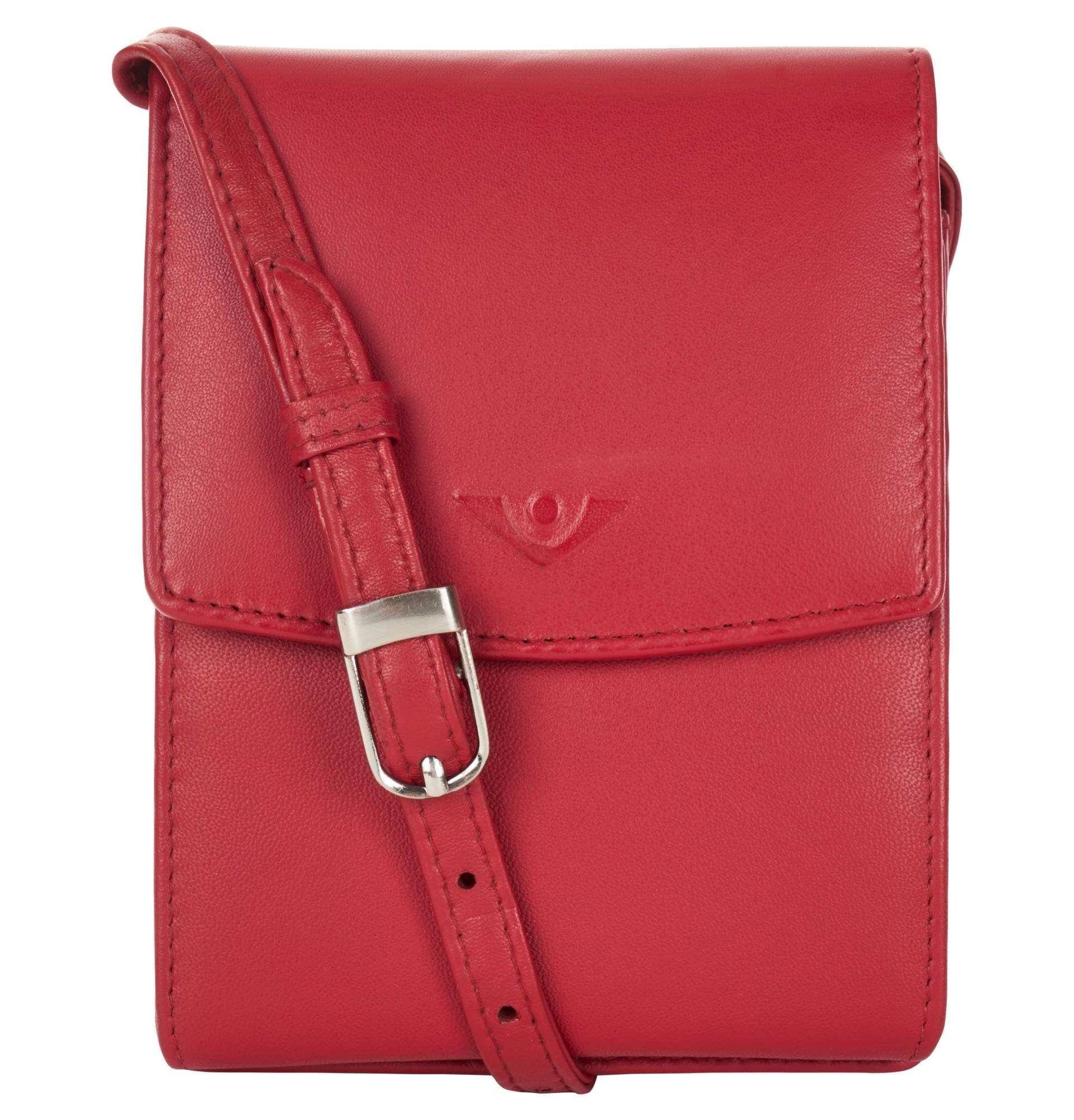 Voi Handtasche VOi ADALIE Tasche mit Gürtelschlaufe SOFT NOS-10063 Unisex Rot