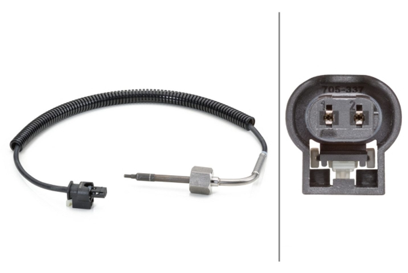 Hella Sensor HELLA 6PT 014 494-131 Sensor, Abgastemperatur