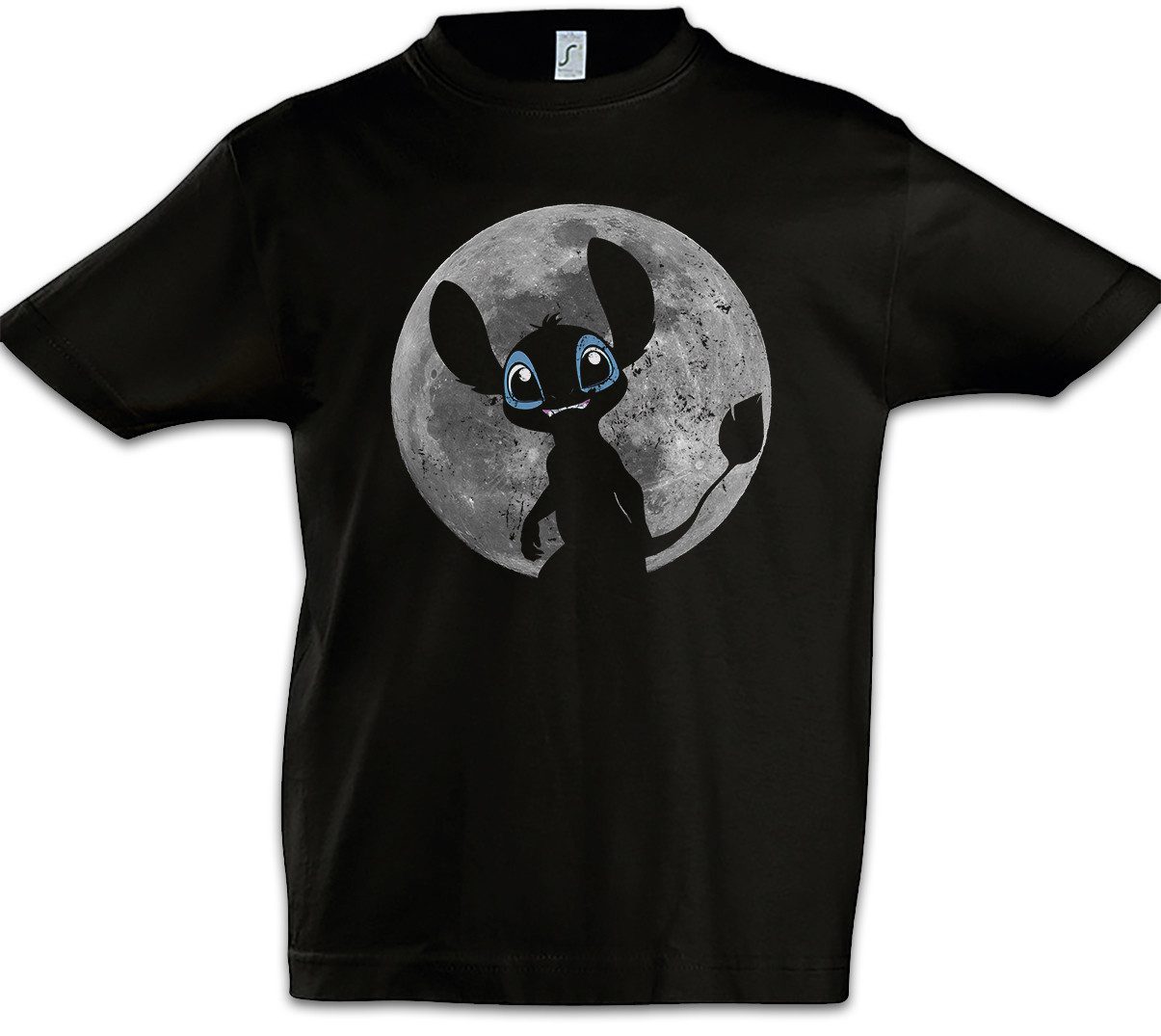 Print-Shirt 626 Moon Kinder T-Shirt Mond Lilo Pelekai Nani Stitch Sci-Fi Kult