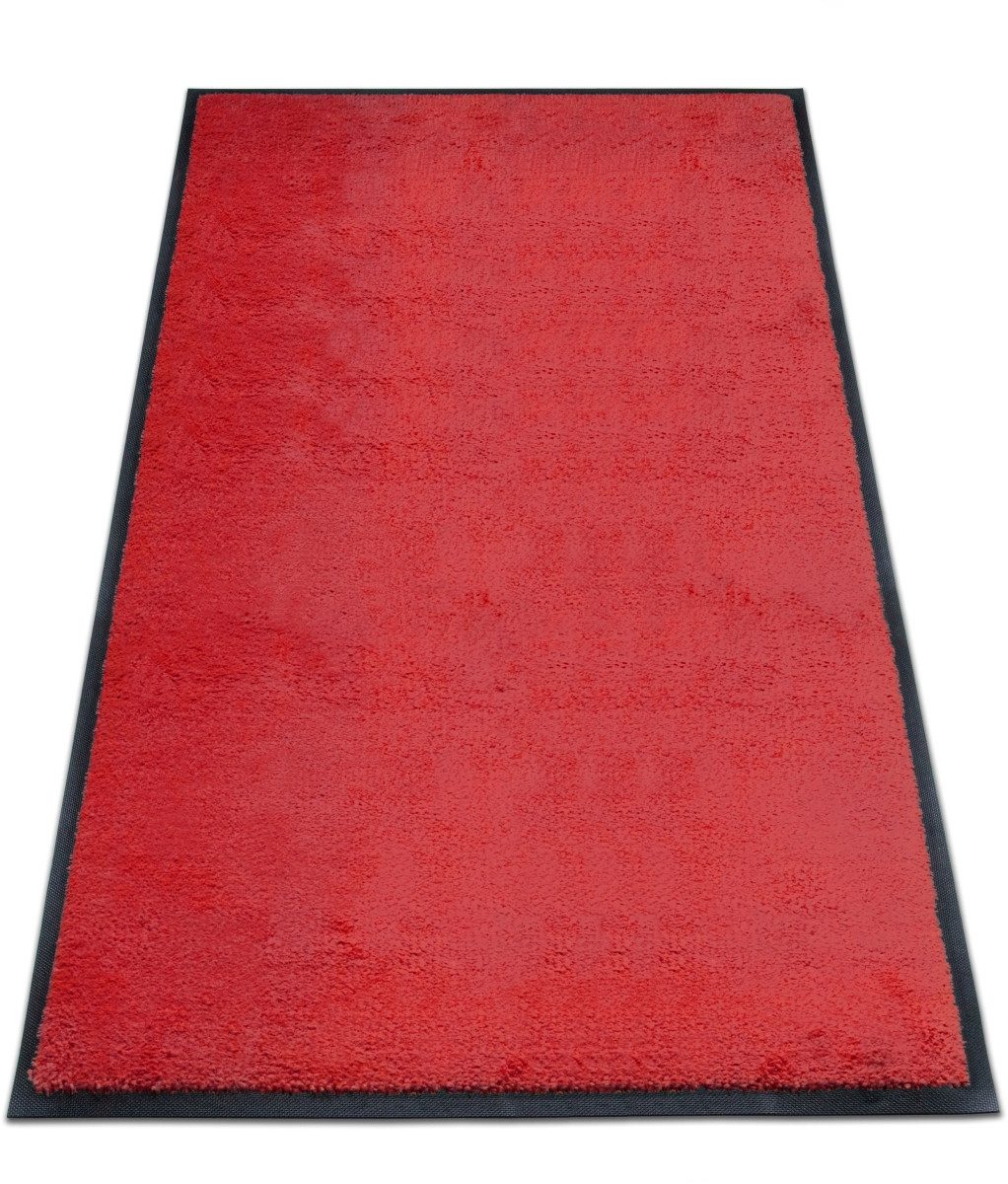 MILTEX Fußmatte Schmutzfangmatte Eazycare Style 85x150cm A16 Clear Red