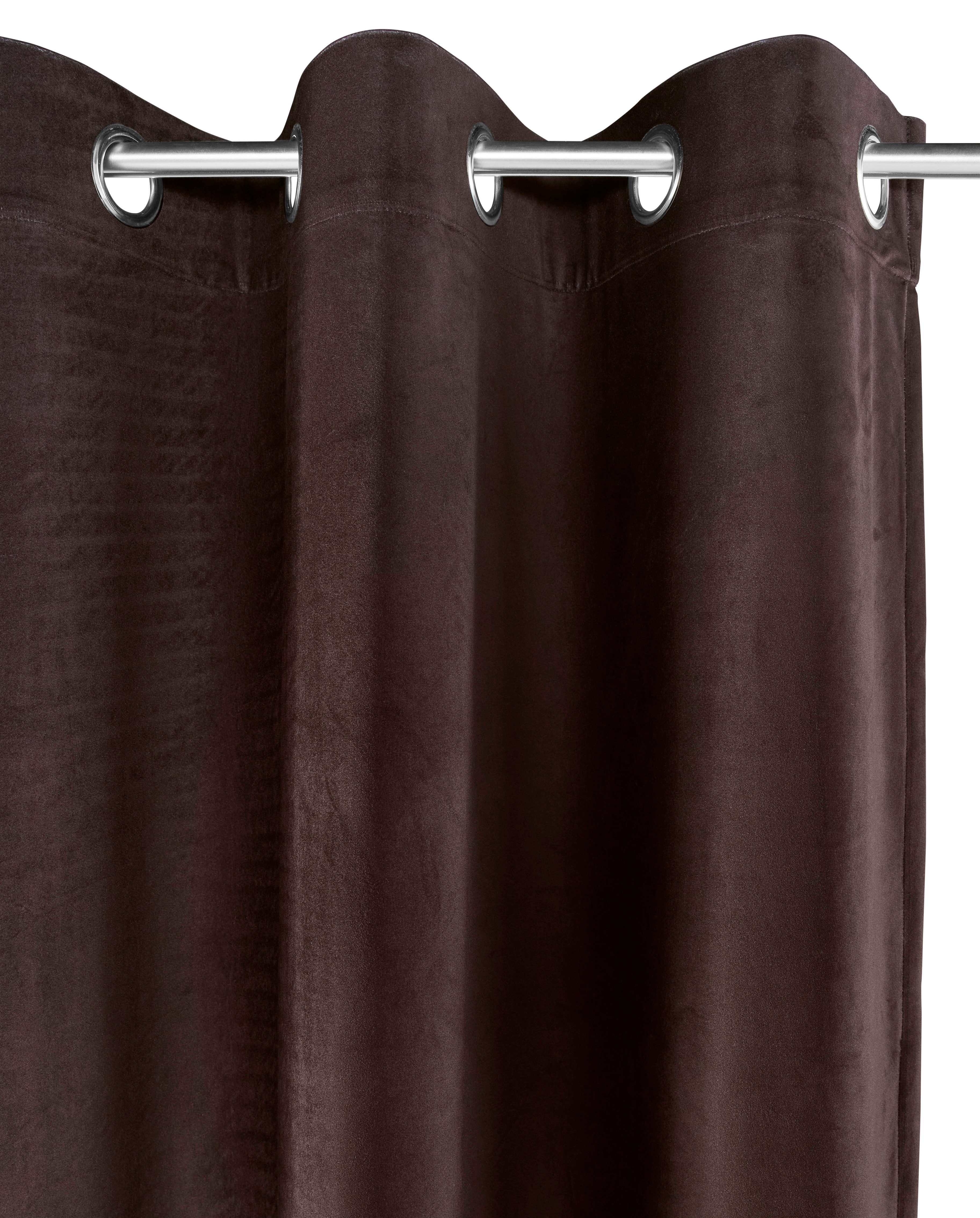 LeGer Home by Lena Gercke Gardine LADINA, 1 Stück, Ösen, blickdicht (1 St), Ösen, blickdicht, Polyester, blickdichter Vorhang, Samt Vorhang - Premium – Bild 3 von 5