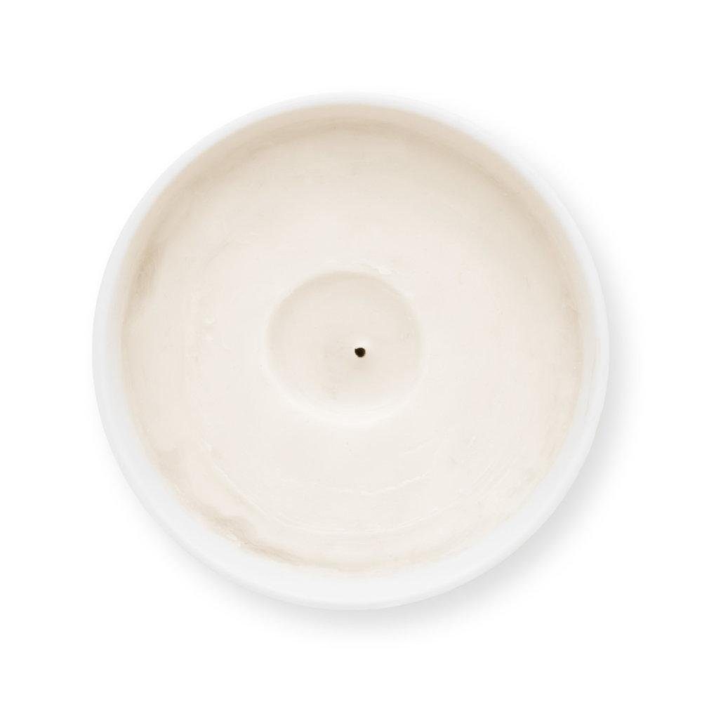 Windlicht Royal Studio Winter Kerze (200g) Candle Box Porzellangefäß Weiß PiP im