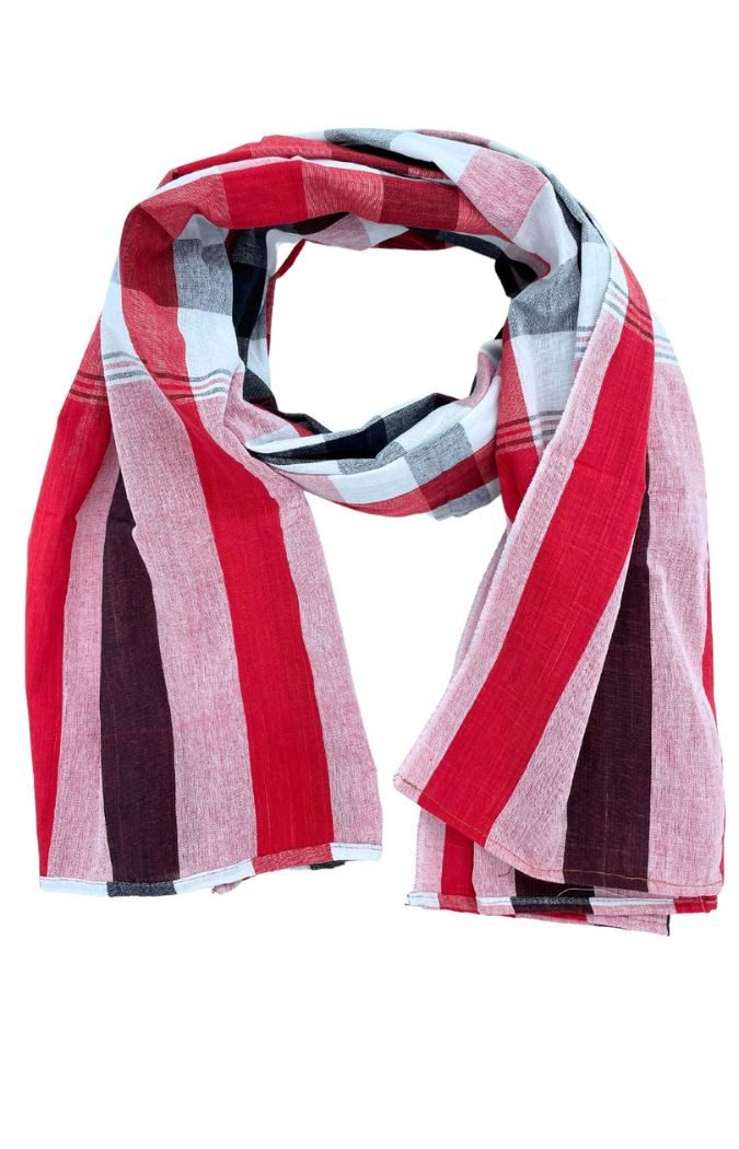 PANASIAM Karotuch Krama Schal aus gewebter Baumwolle in verschiedenen Designs, traditioneller kambodschanisches Tuch bis 95 Grad waschbar