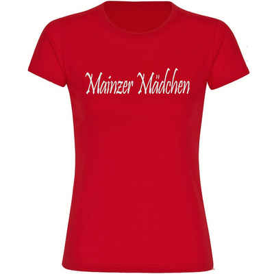 multifanshop T-Shirt Kinder Mainz - Mainzer Mädchen - Boy Girl
