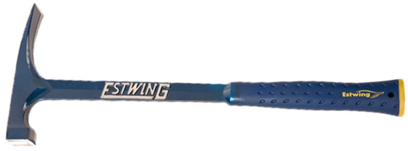 ESTWING Schürfhammer Estwing glatte Vinylgriff, Lang mit 615g, Big Bahn 25x25mm Blue Hammer