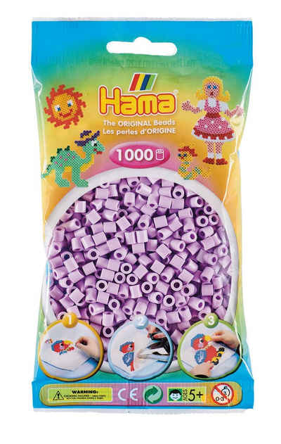 Hama Perlen Bügelperlen Bügelperlen Beutel midi-Perlen 1.000 Stück verschiedene Farben