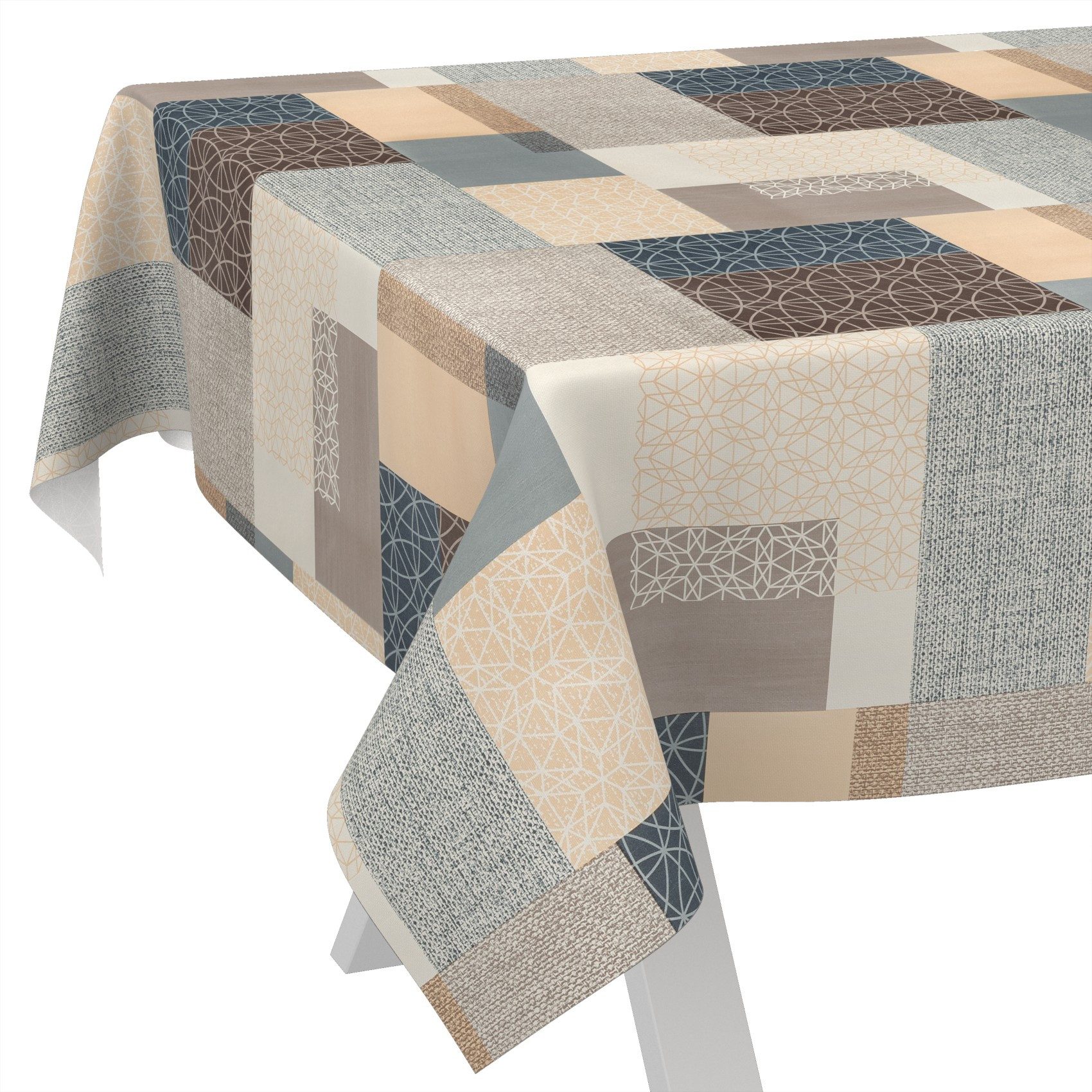 ANRO Tischdecke Wachstuch abwaschbar Mirka Tischwäsche günstig online kaufen