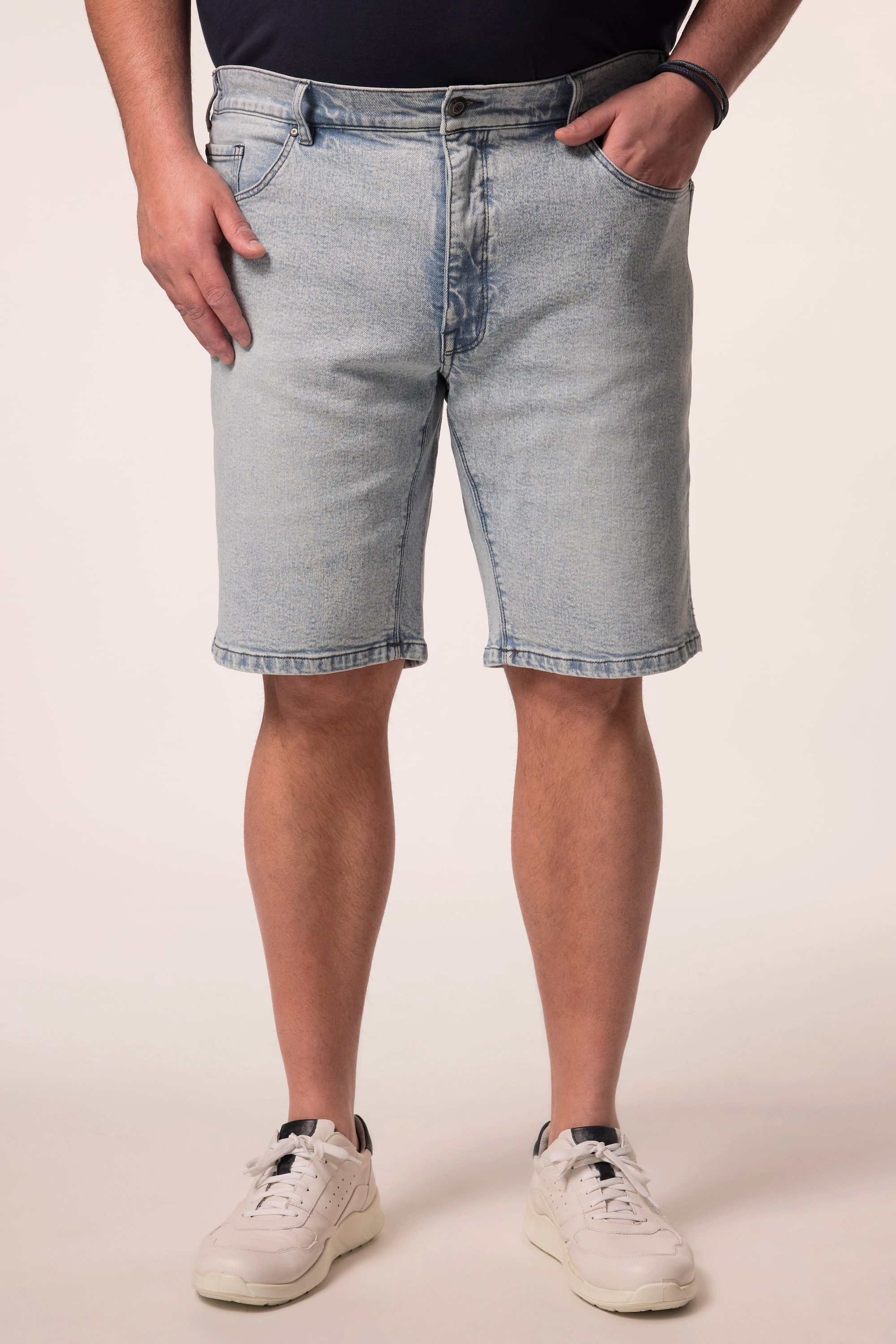 Bermudas Bermuda Bauchfit 5-Pocket Straight Fit